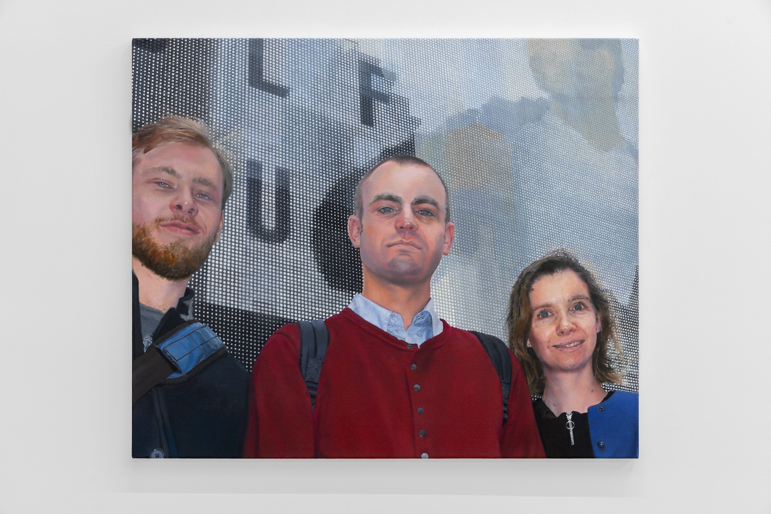 Alan Michael
 Dimensions , 2019
Oil on canvas
24 3/8 x 29 1/2 inches
62 x 75 cm