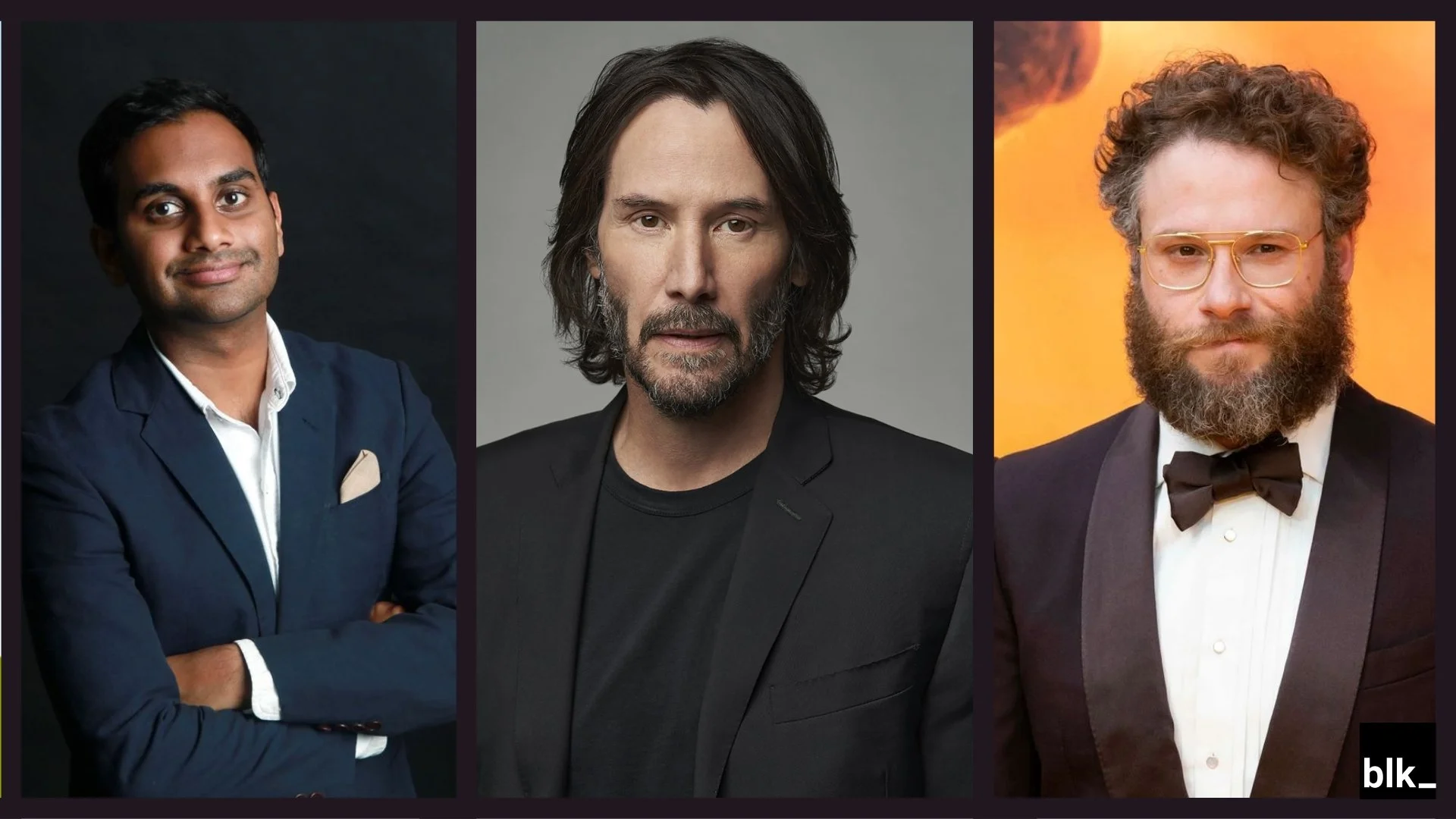 Seth Rogen Keanu Reeves Aziz Ansari, Keanu Reeves, And Seth Rogen Bring ‘Good Fortune’ To ...
