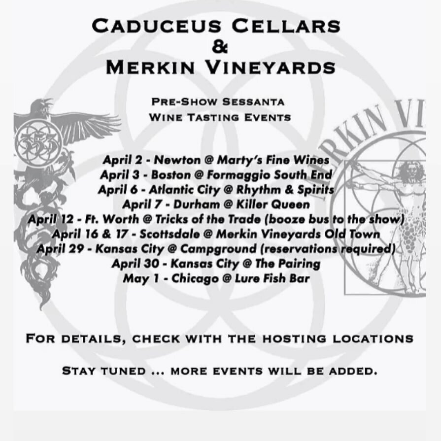 🥳🎙️🍷yep this Sunday doors open at 1! @calvinarnold Brand Ambassador pouring 3pm-5pm @caduceuscellars @merkinvineyards @puscifer&hellip; Are ya ready to taste some Arizona Wine???? high elevation @verdevalley magical 🍇