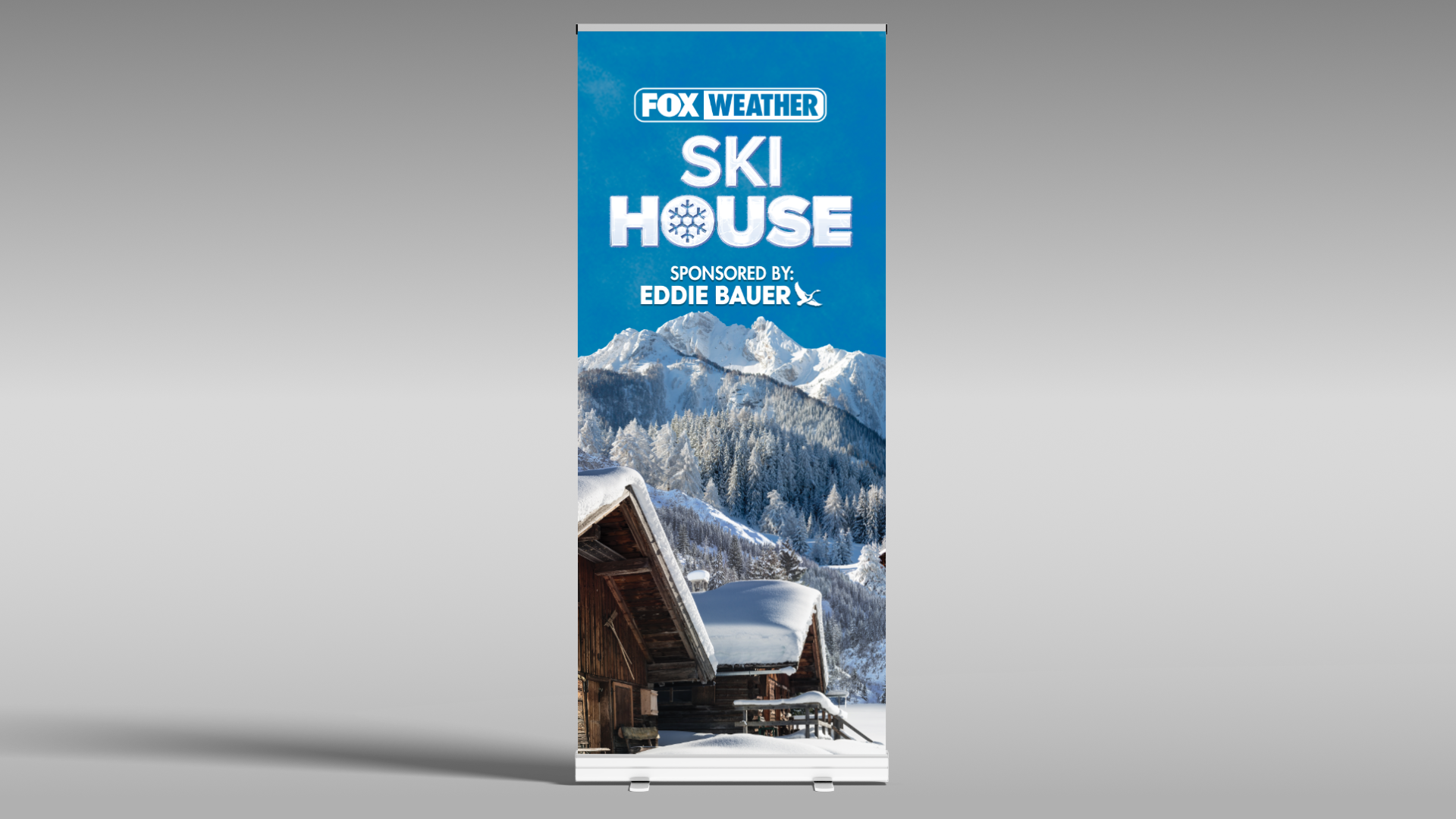 Ski House  &  Beach House Banners  |  Print