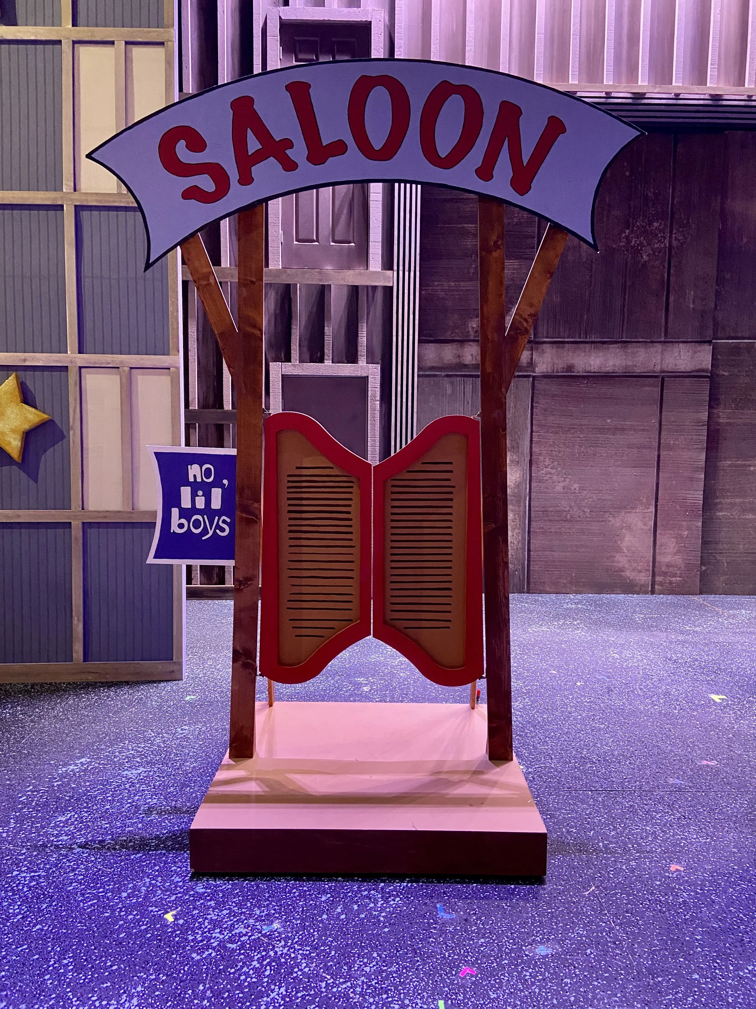 Singin' in the Rain Saloon Door