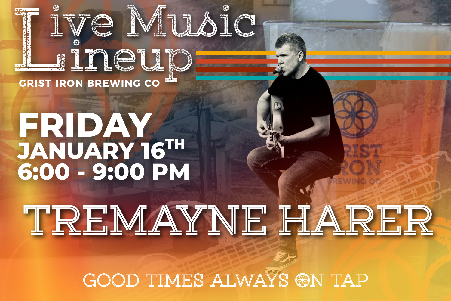 Live Music: Tremayne Harer