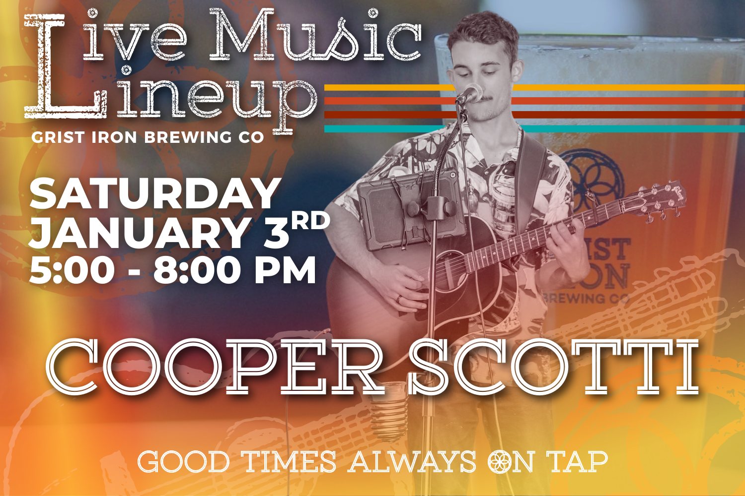 Live Music: Cooper Scotti