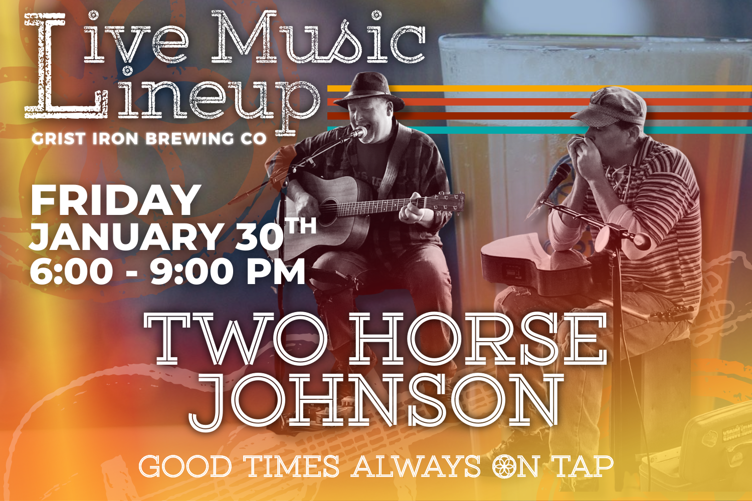 Live Music: Two Horse Johnson