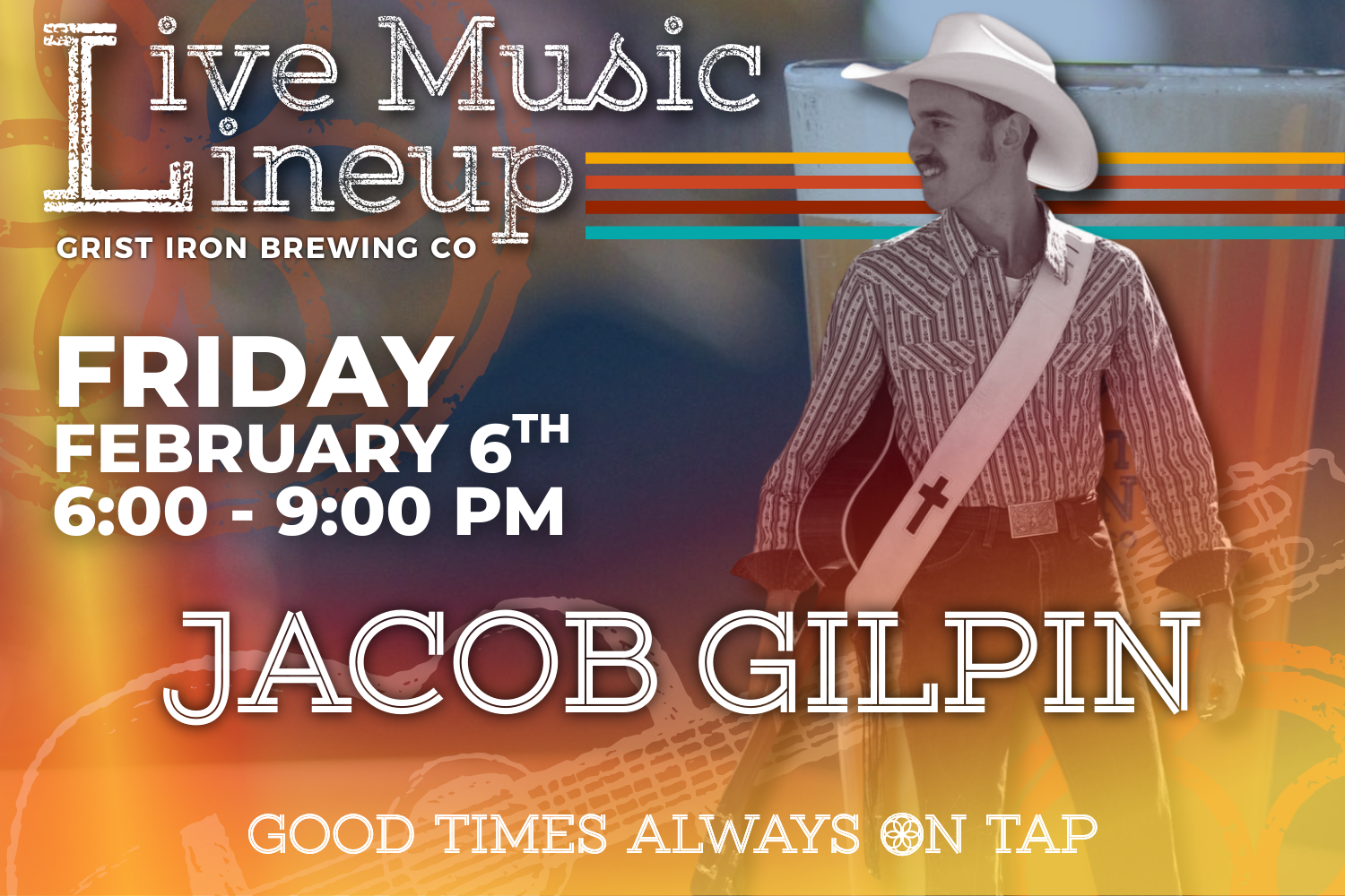 Live Music: Jacob Gilpin 