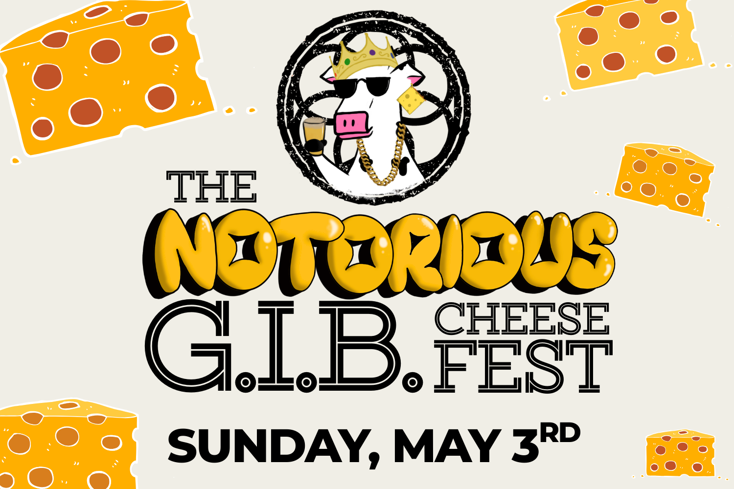 The Notorious G.I.B. Cheese Fest at Grist Iron Brewing Company
