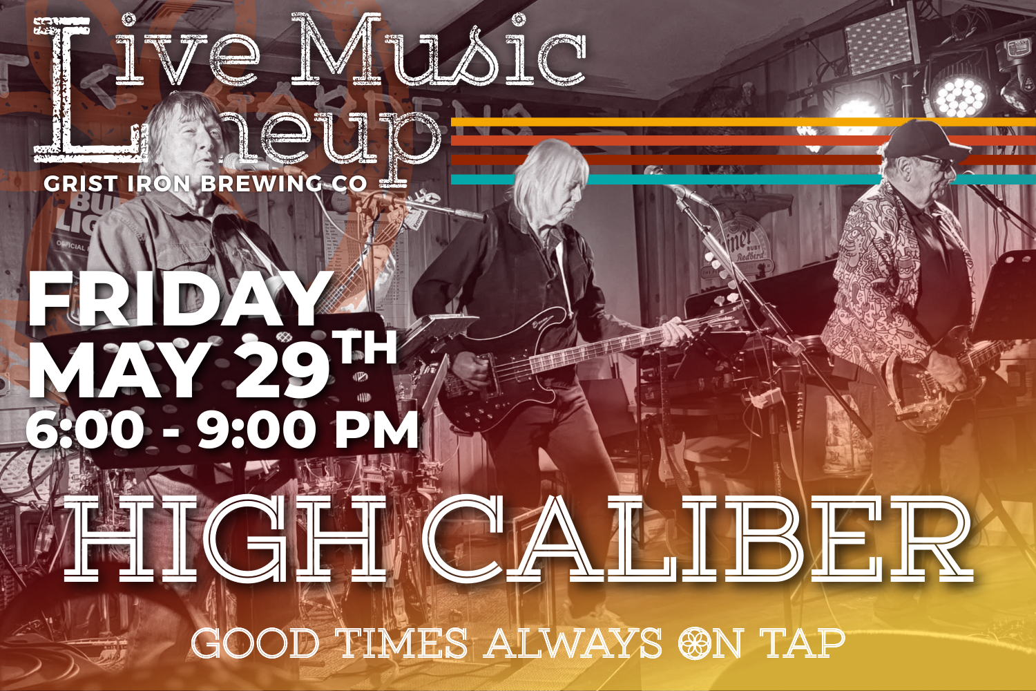 Live Music: High Caliber