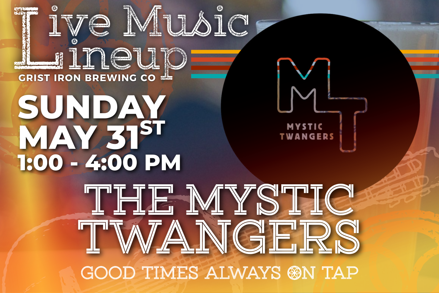 Live Music: The Mystic Twangers