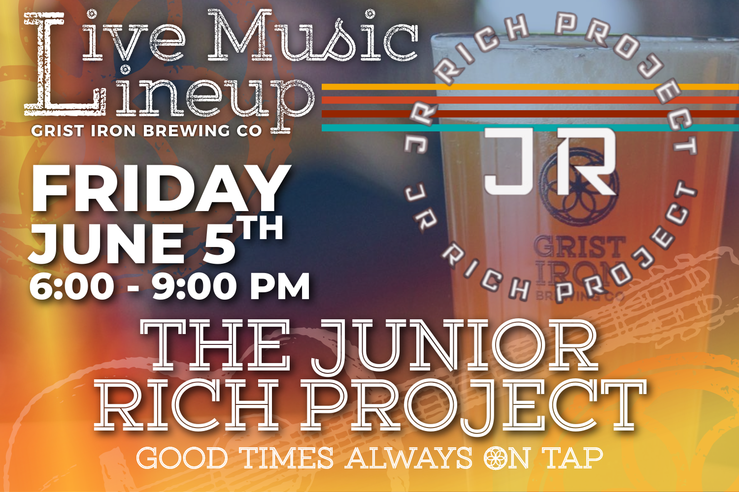 Live Music: The Junior Rich Project