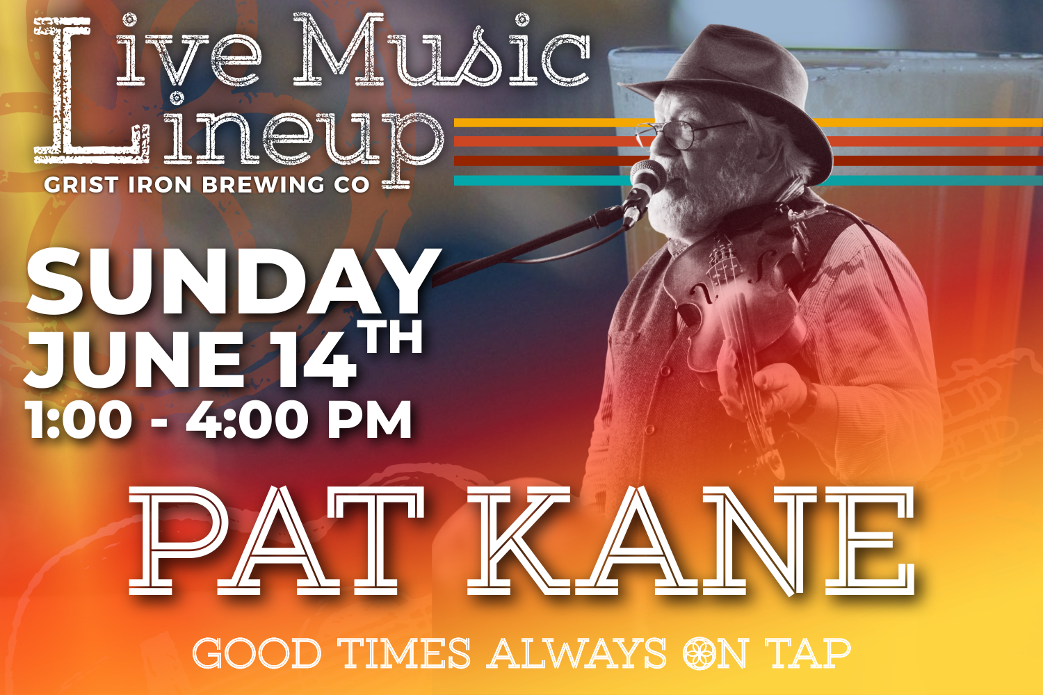 Live Music: Pat Kane