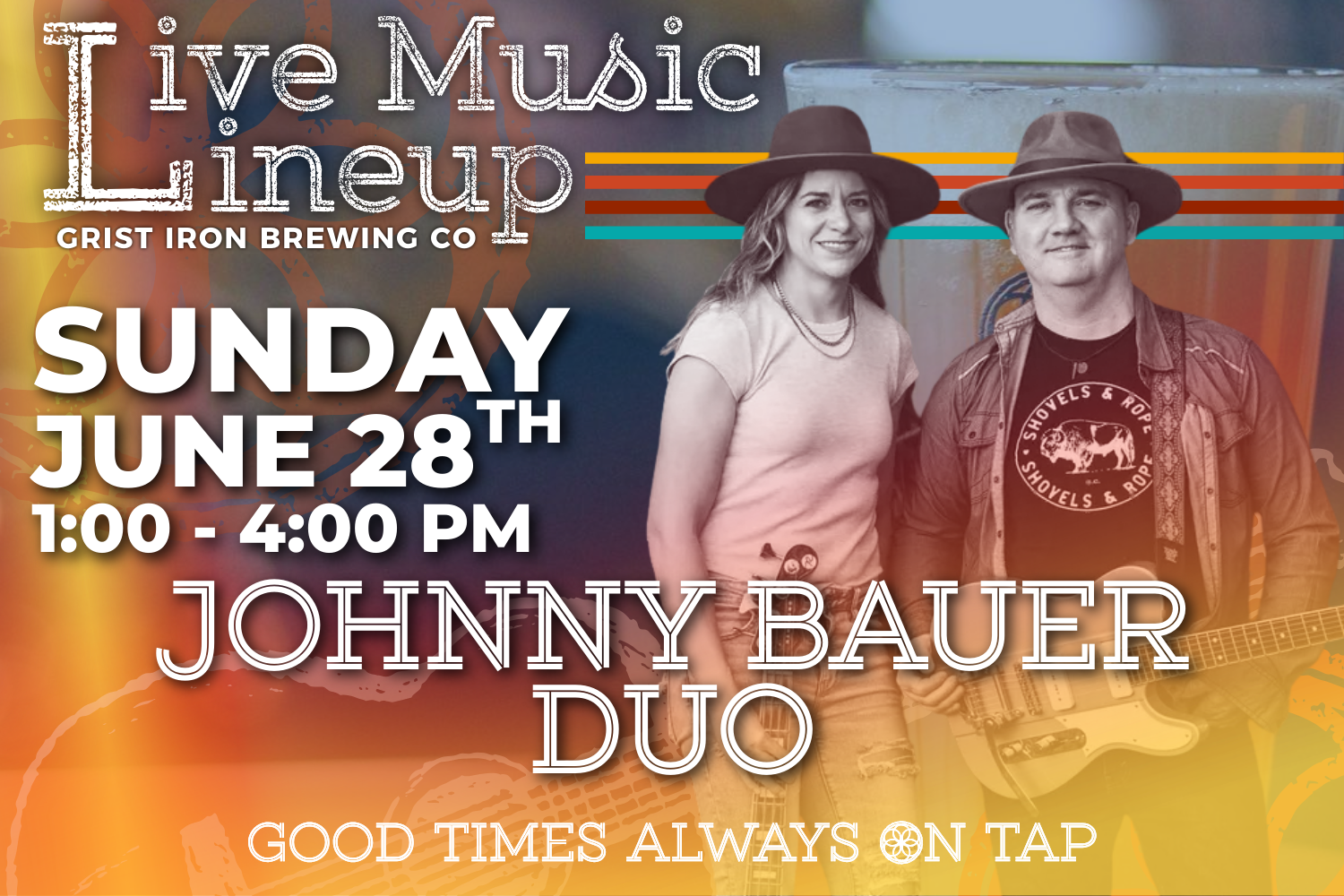 Live Music: Johnny Bauer Duo