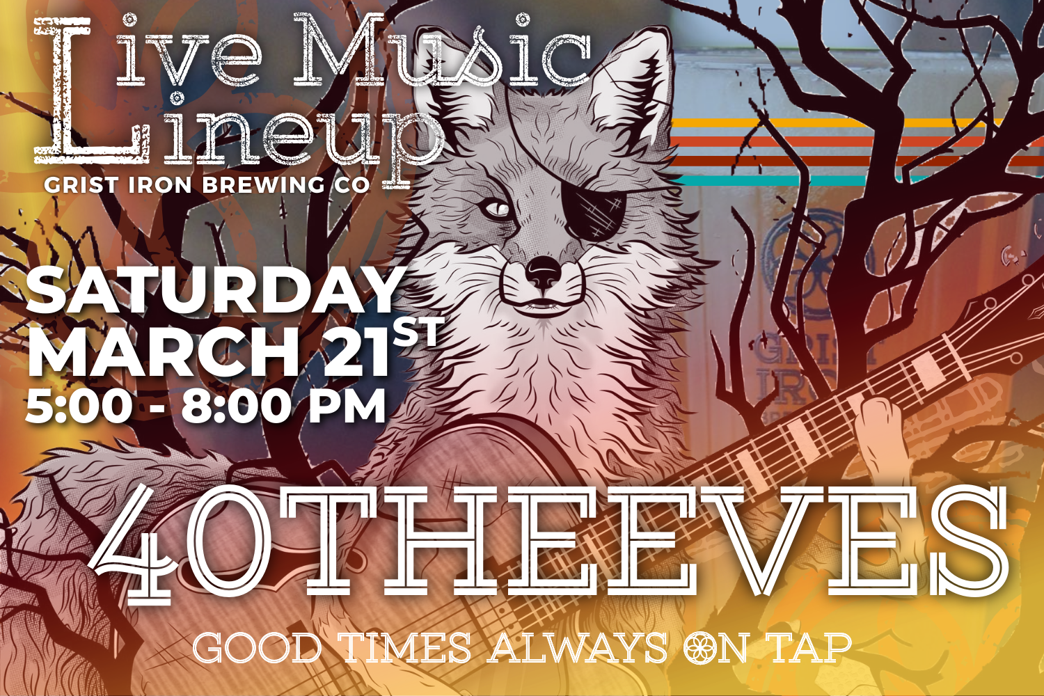 Live Music: 40Theeves