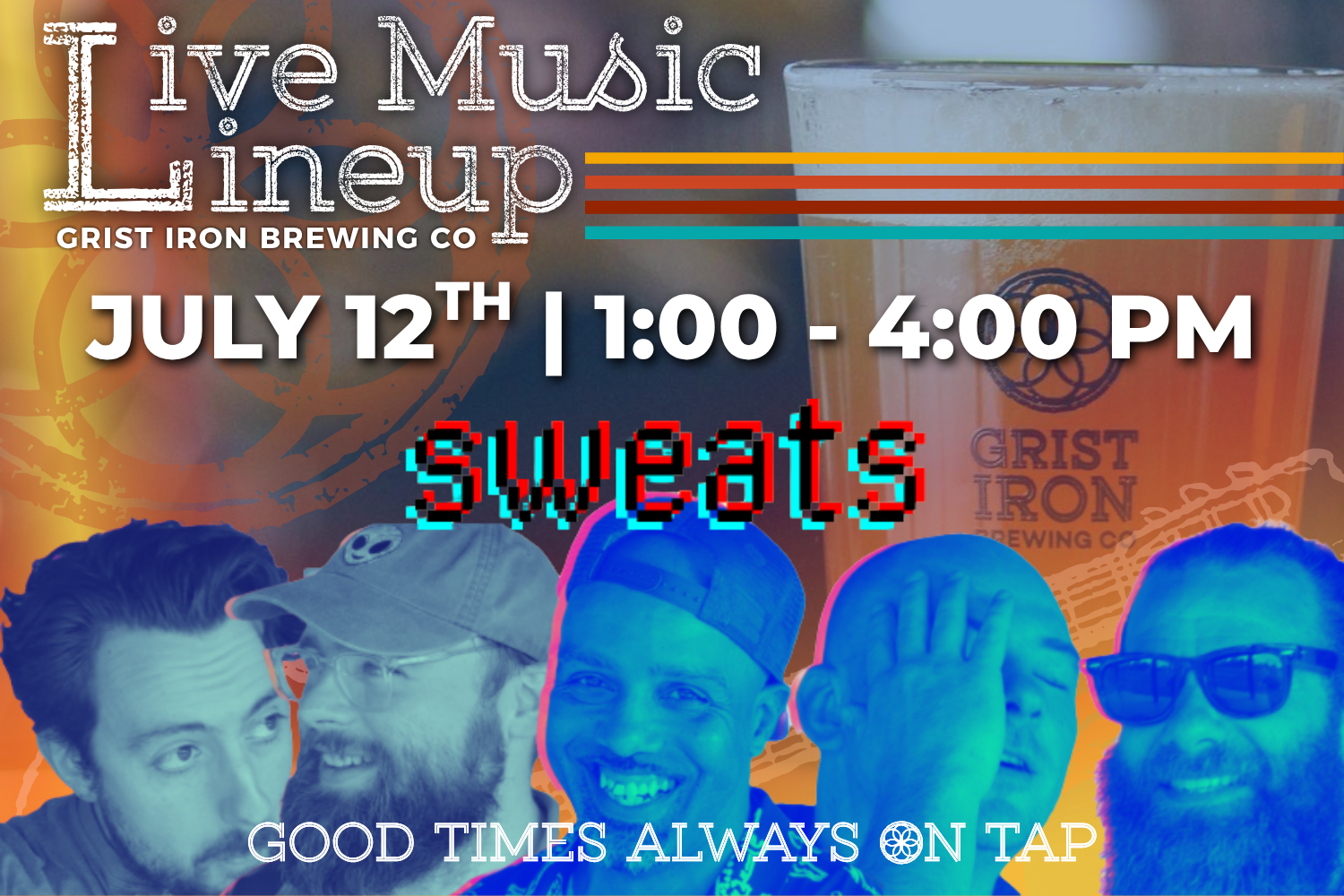 Live Music Lineup: The Sweats