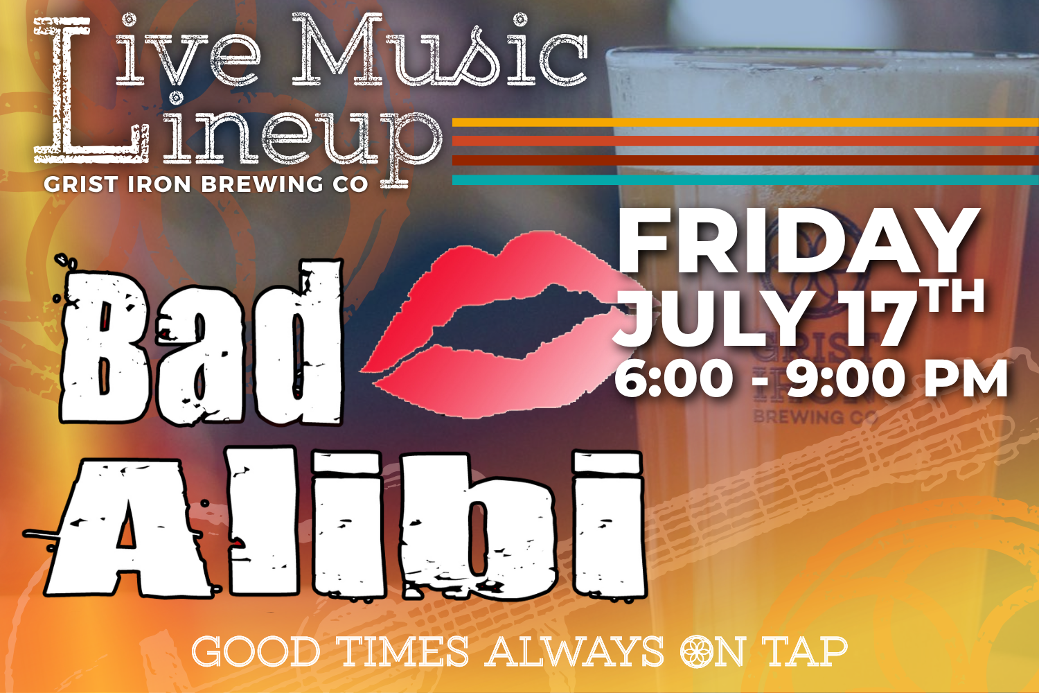 Live Music Lineup: Bad Alibi