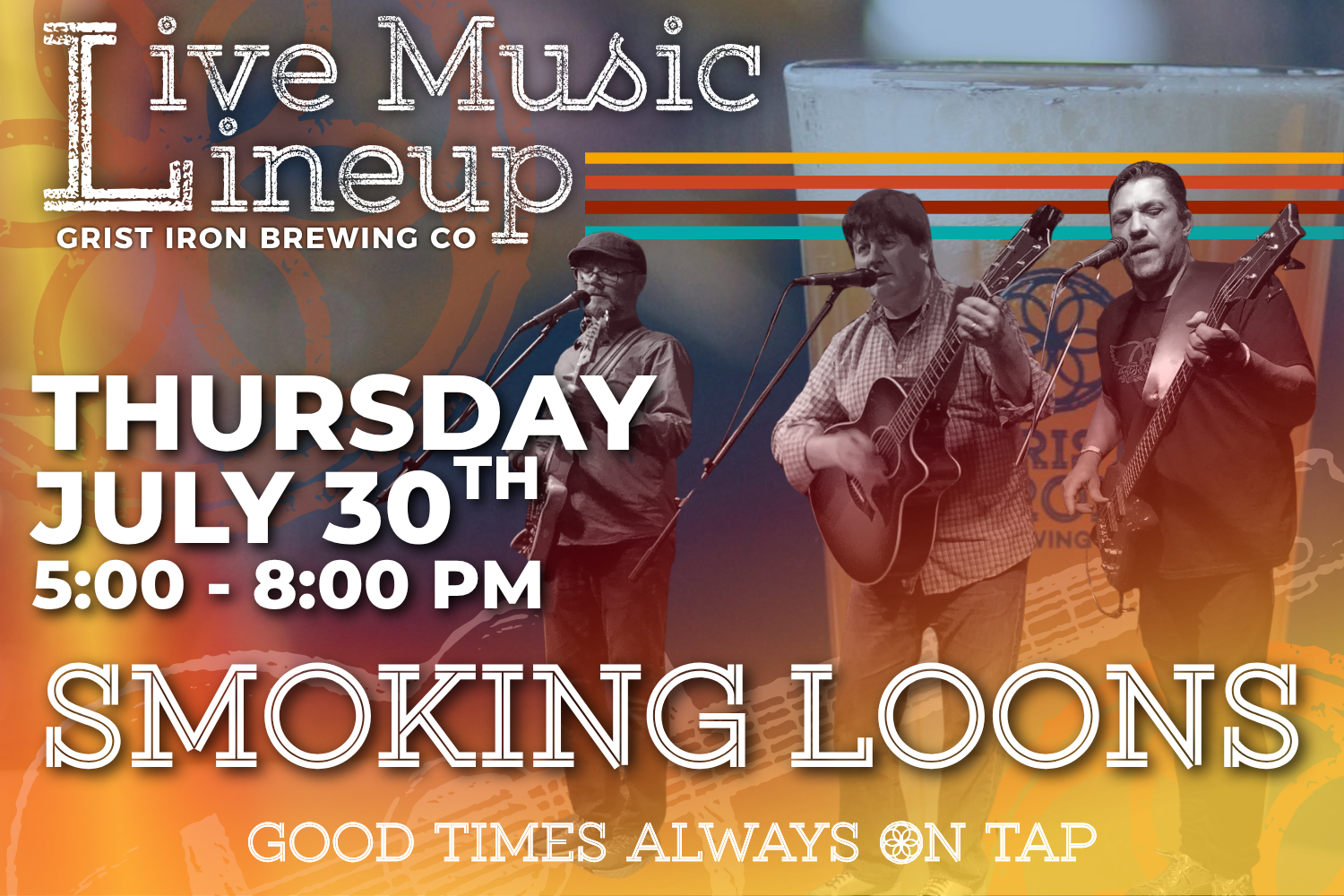 Live Music Lineup: The Smoking Loons