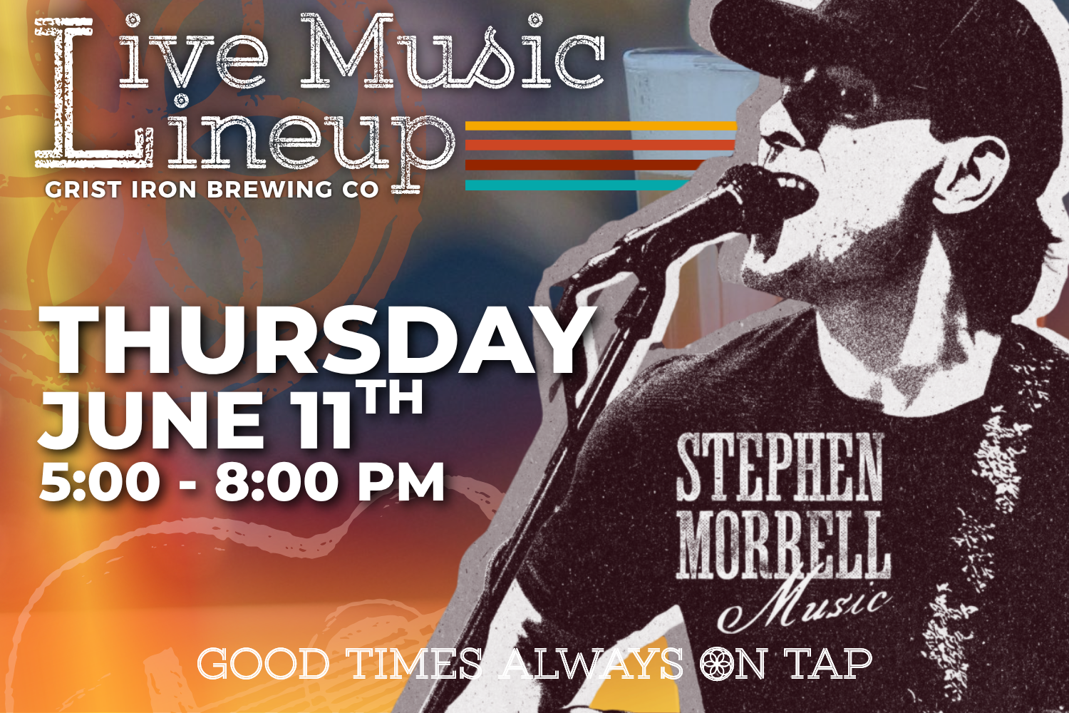 Live Music Lineup: Stephen Morrell