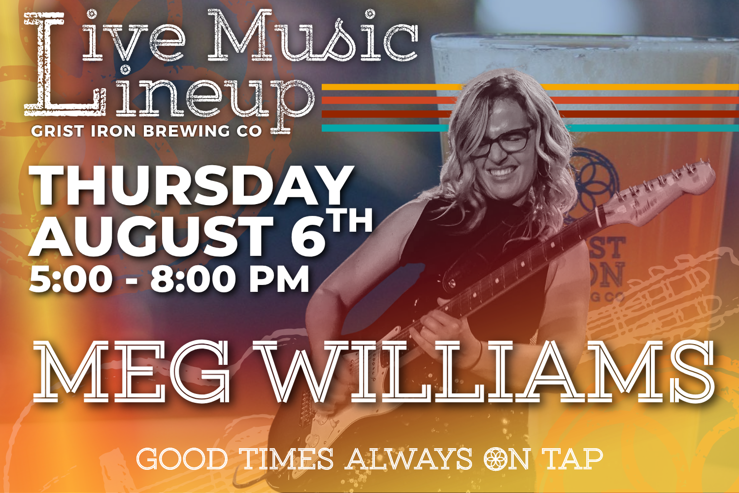 Live Music Lineup: Meg Williams