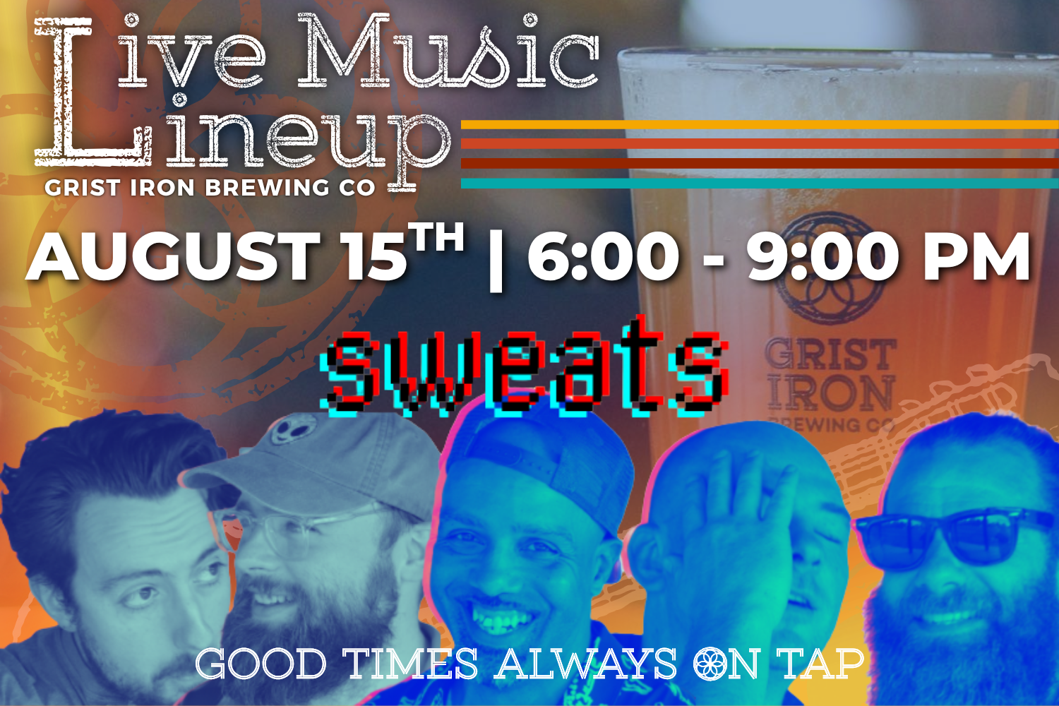 Live Music Lineup: The Sweats