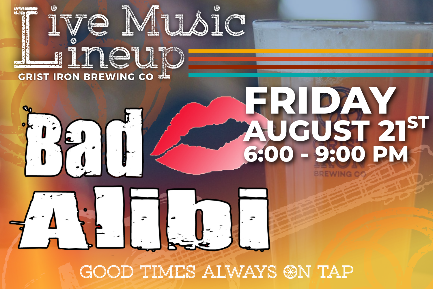 Live Music Lineup: Bad Alibi