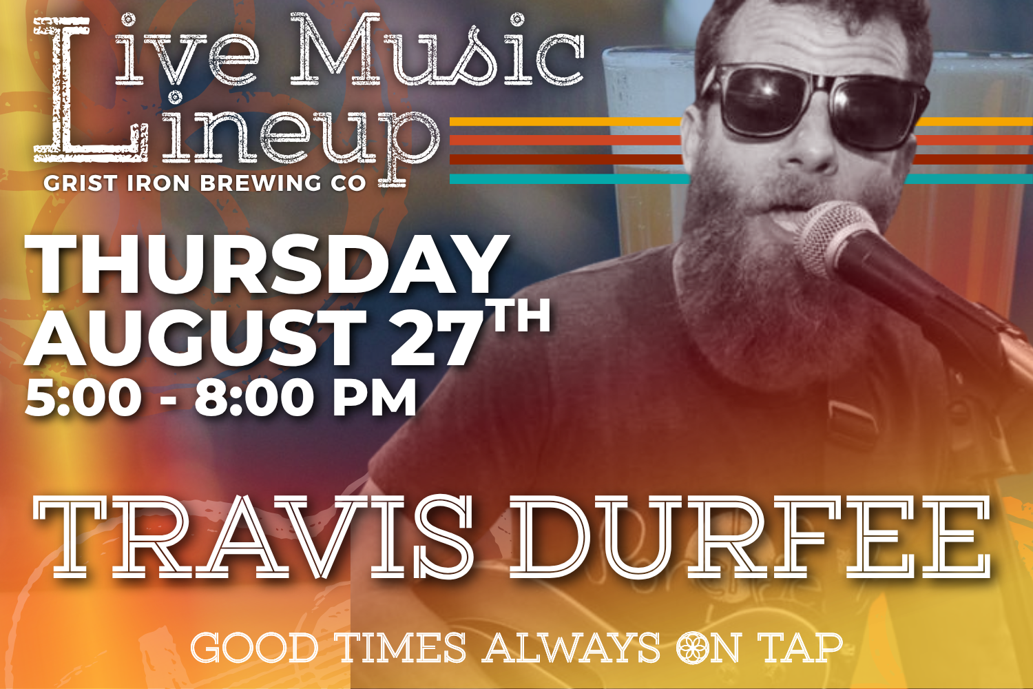 Live Music Lineup: Travis Durfee