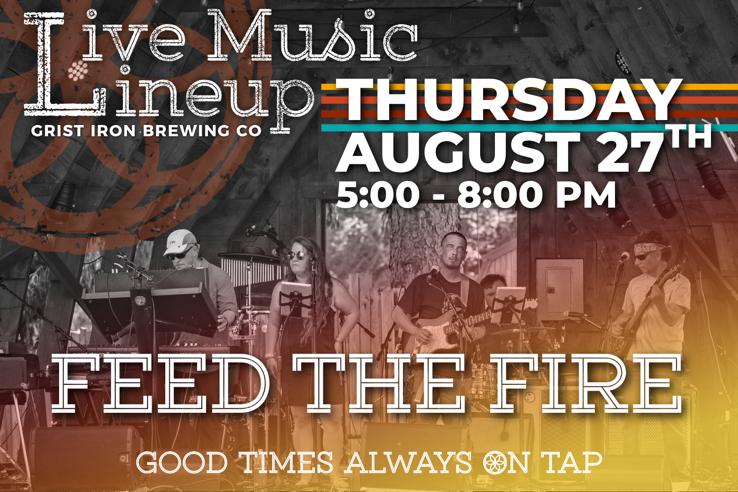 Live Music Lineup: Feed the Fire
