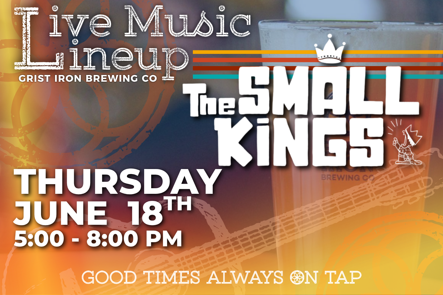 Live Music Lineup: Small Kings