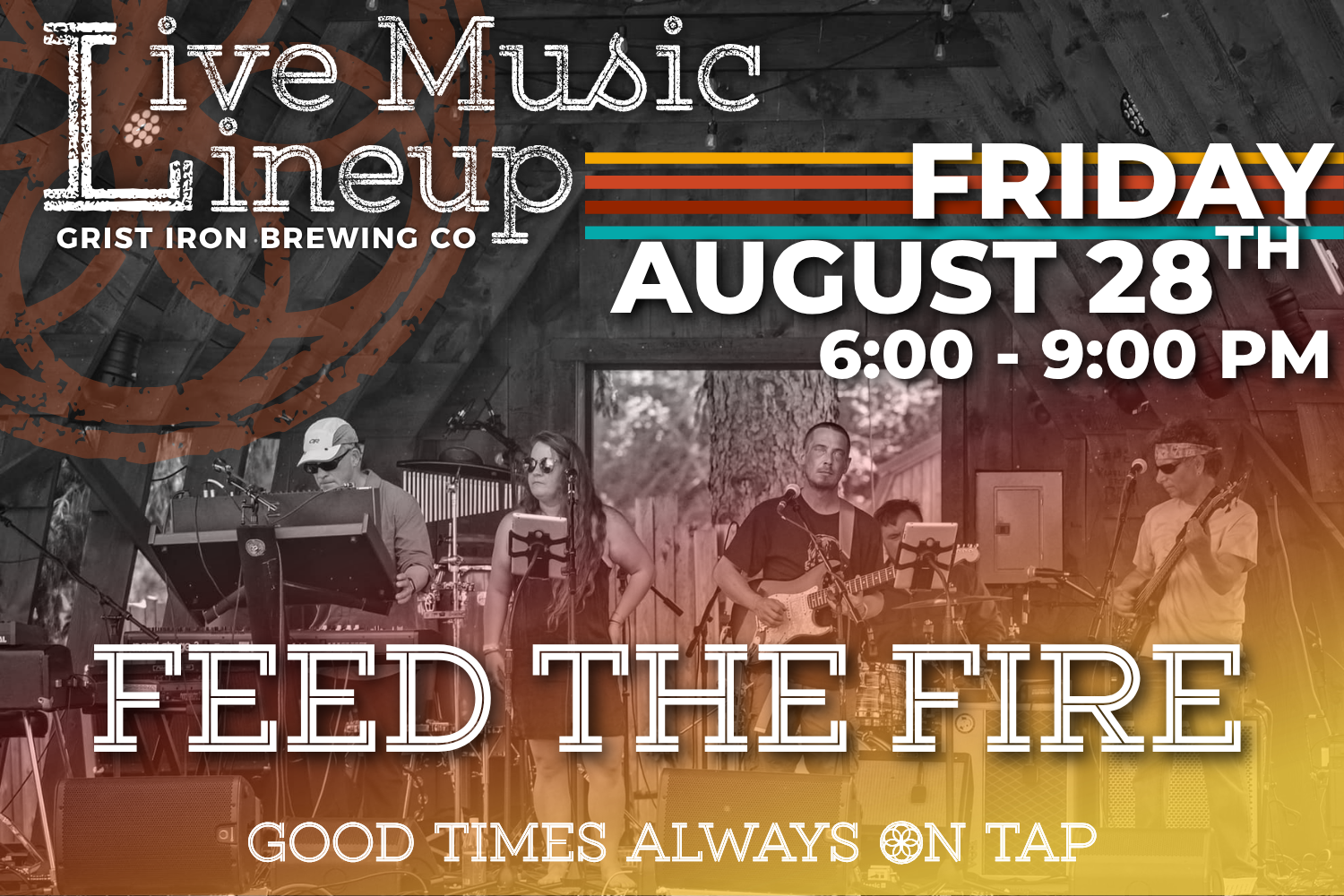 Live Music Lineup: Feed the Fire