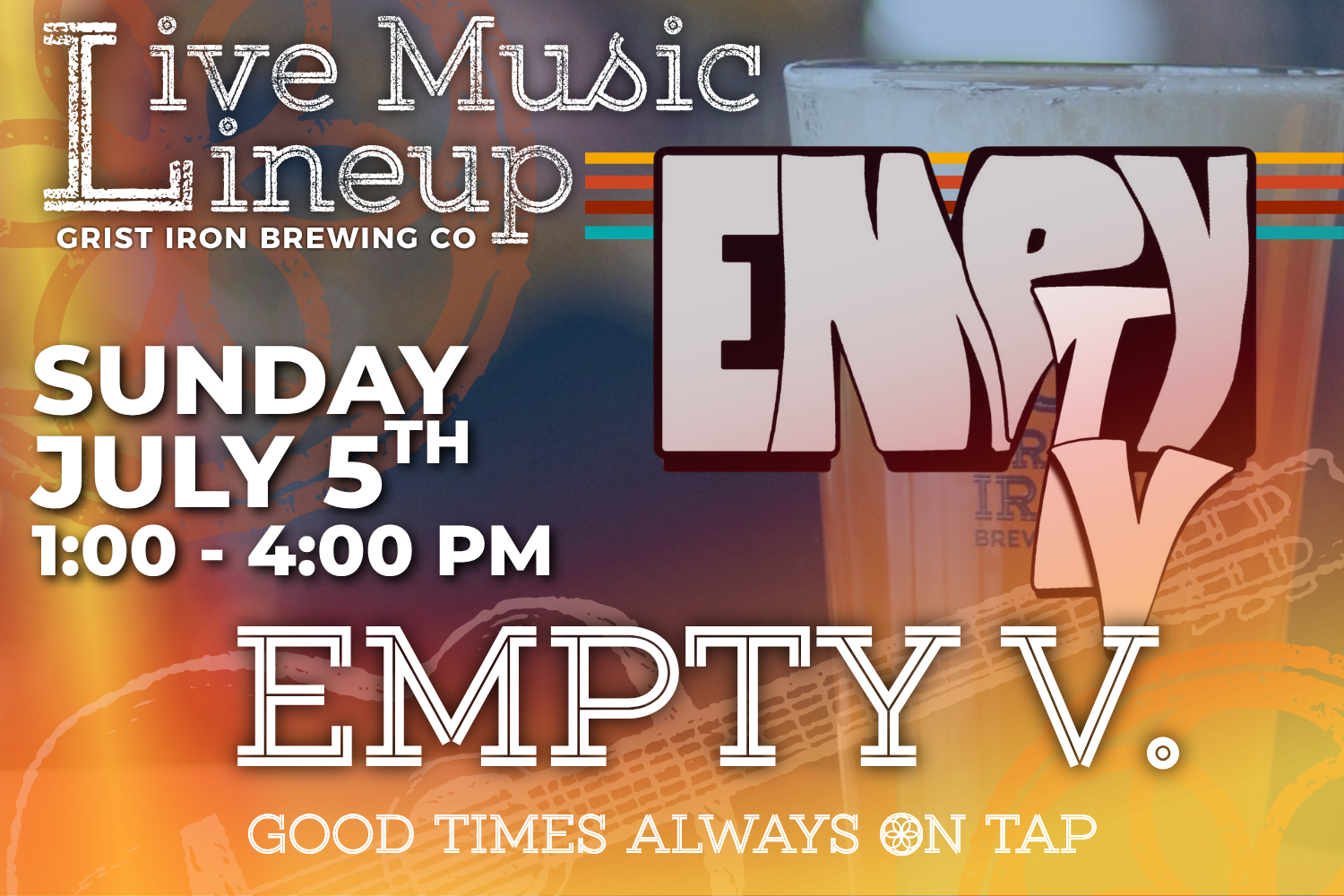 Live Music Lineup: Empty V.