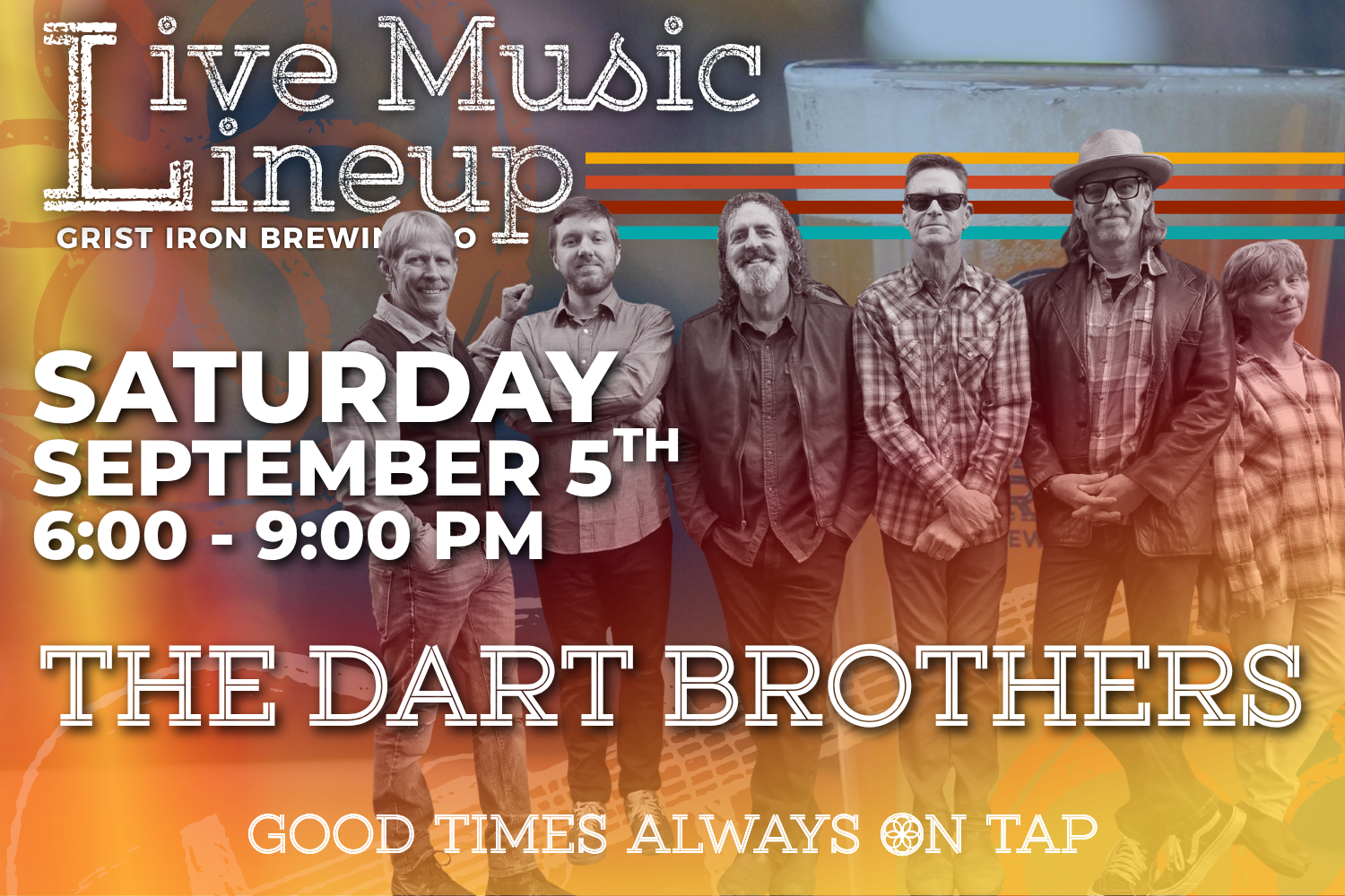 Live Music Lineup: The Dart Brothers