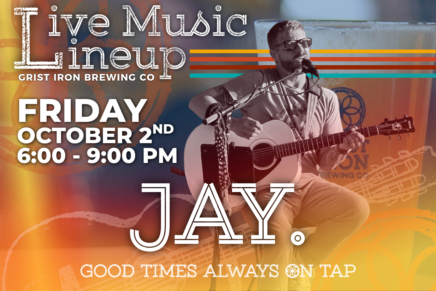 Live Music Lineup: JAY