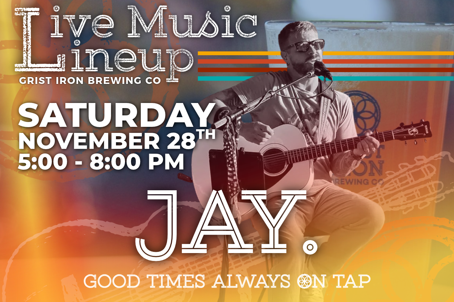 Live Music Lineup: JAY