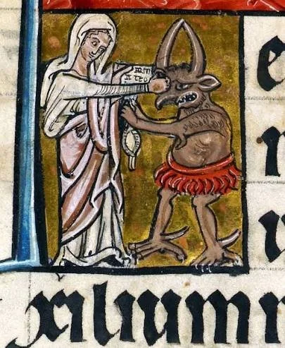 Venus in Scorpio as Mary the Queen of Hell