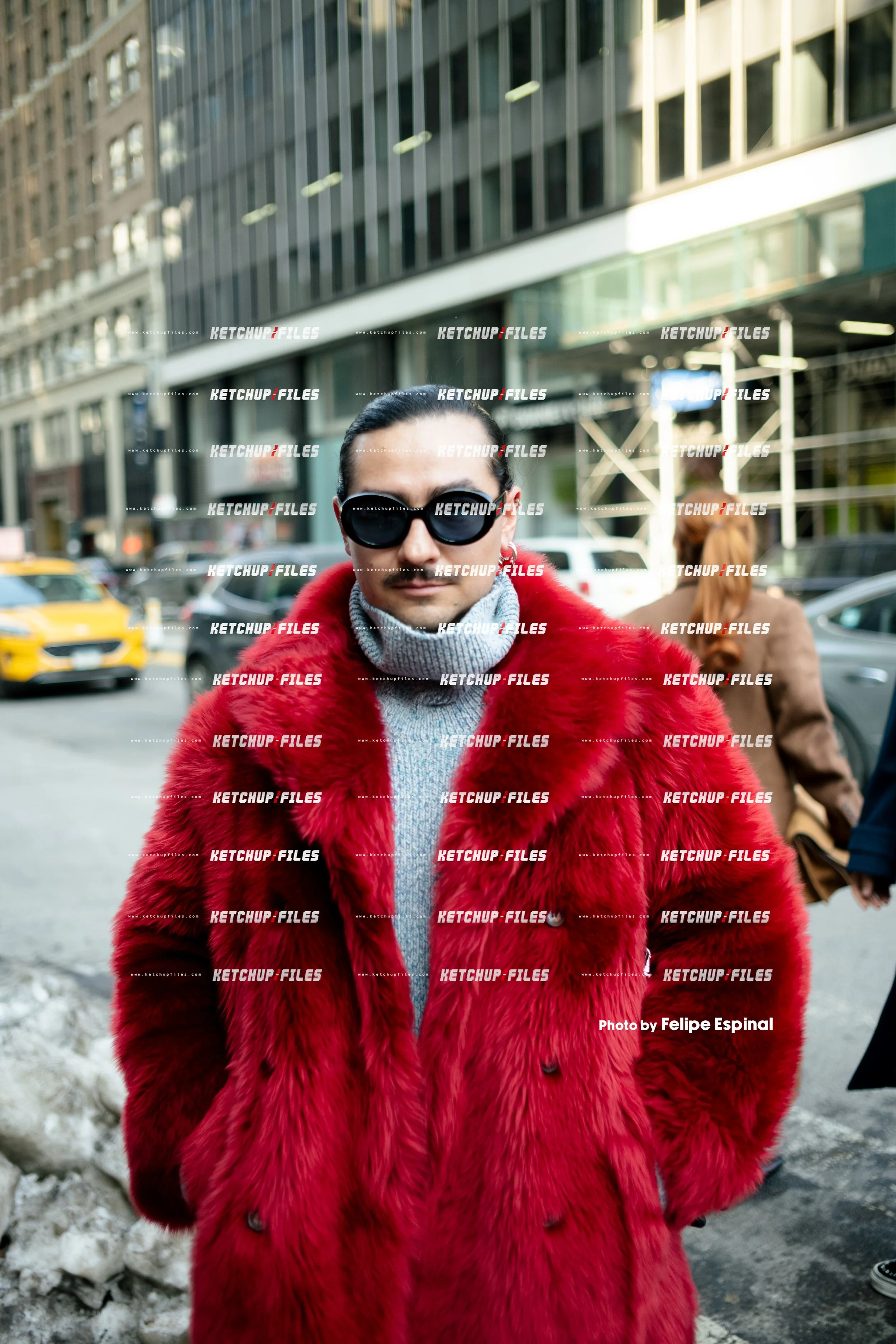 Street Style Photo of Guest at the Altuzarra FW26 New York Fashion Week Show