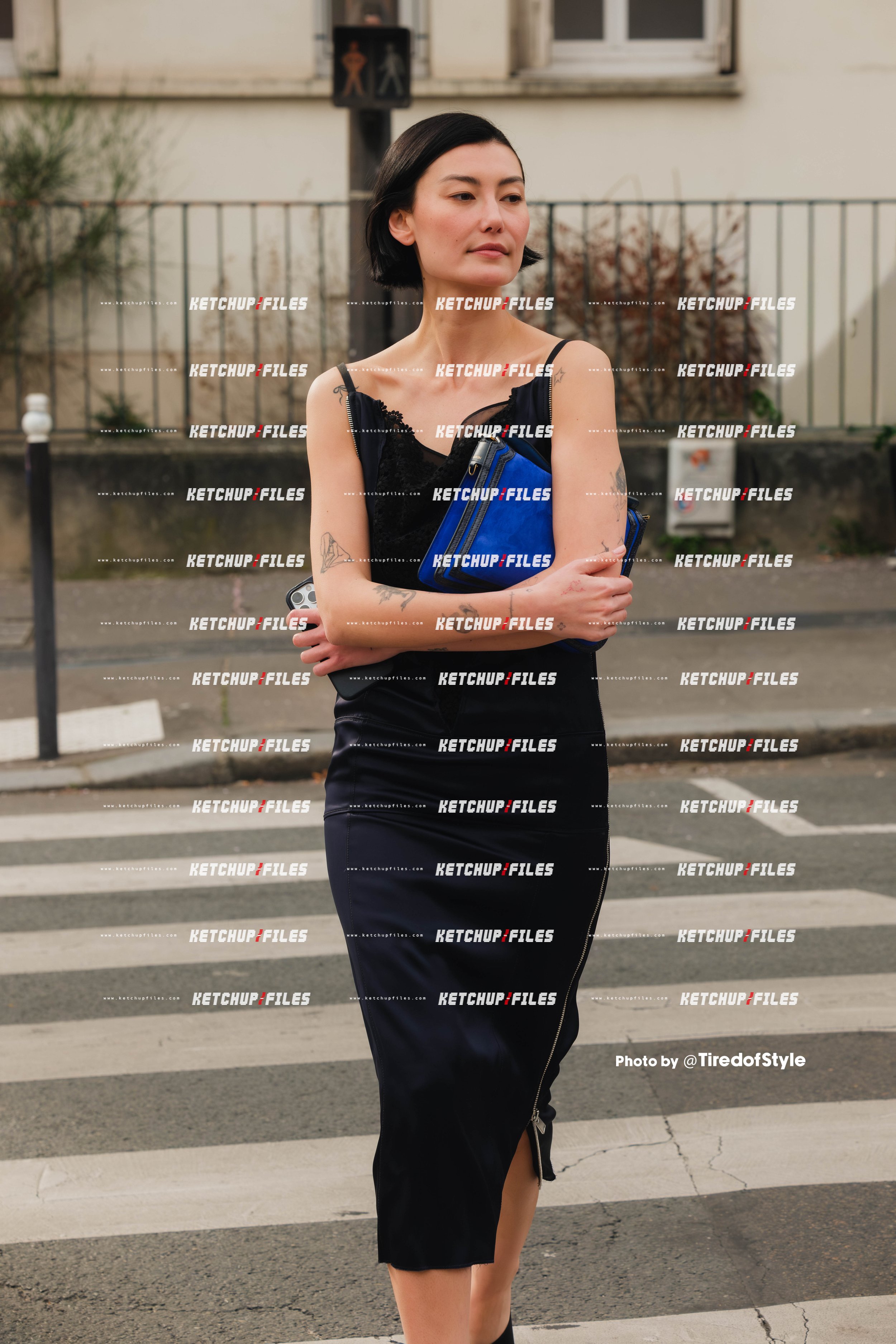 Street Style Editorial photo from Lanvin AW26 at Paris Fashion Week 2026