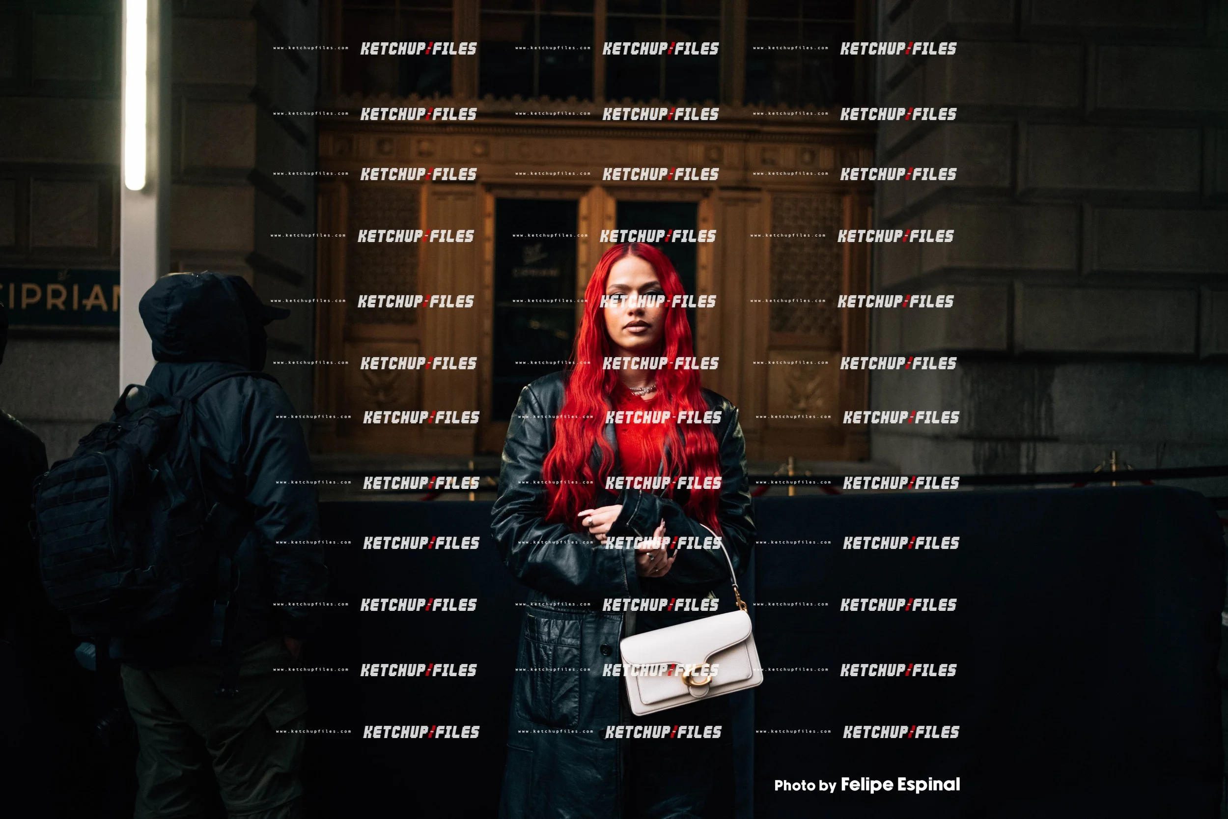 Street Style Photo of Josy Napieray at the Coach FW26 New York Fashion Week Show