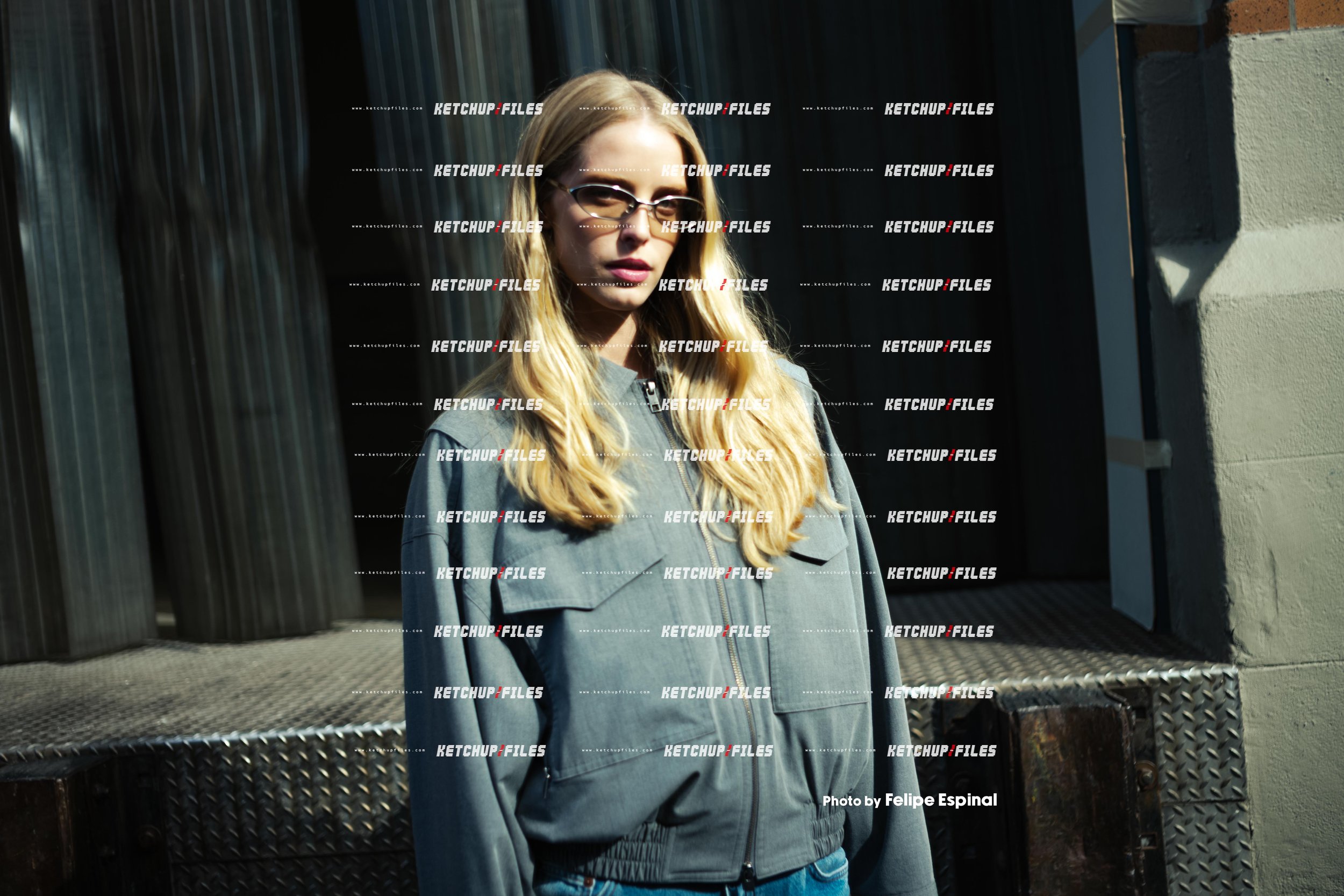 Street Style Photo of Guest at the Carolina Herrera FW26 New York Fashion Week Show