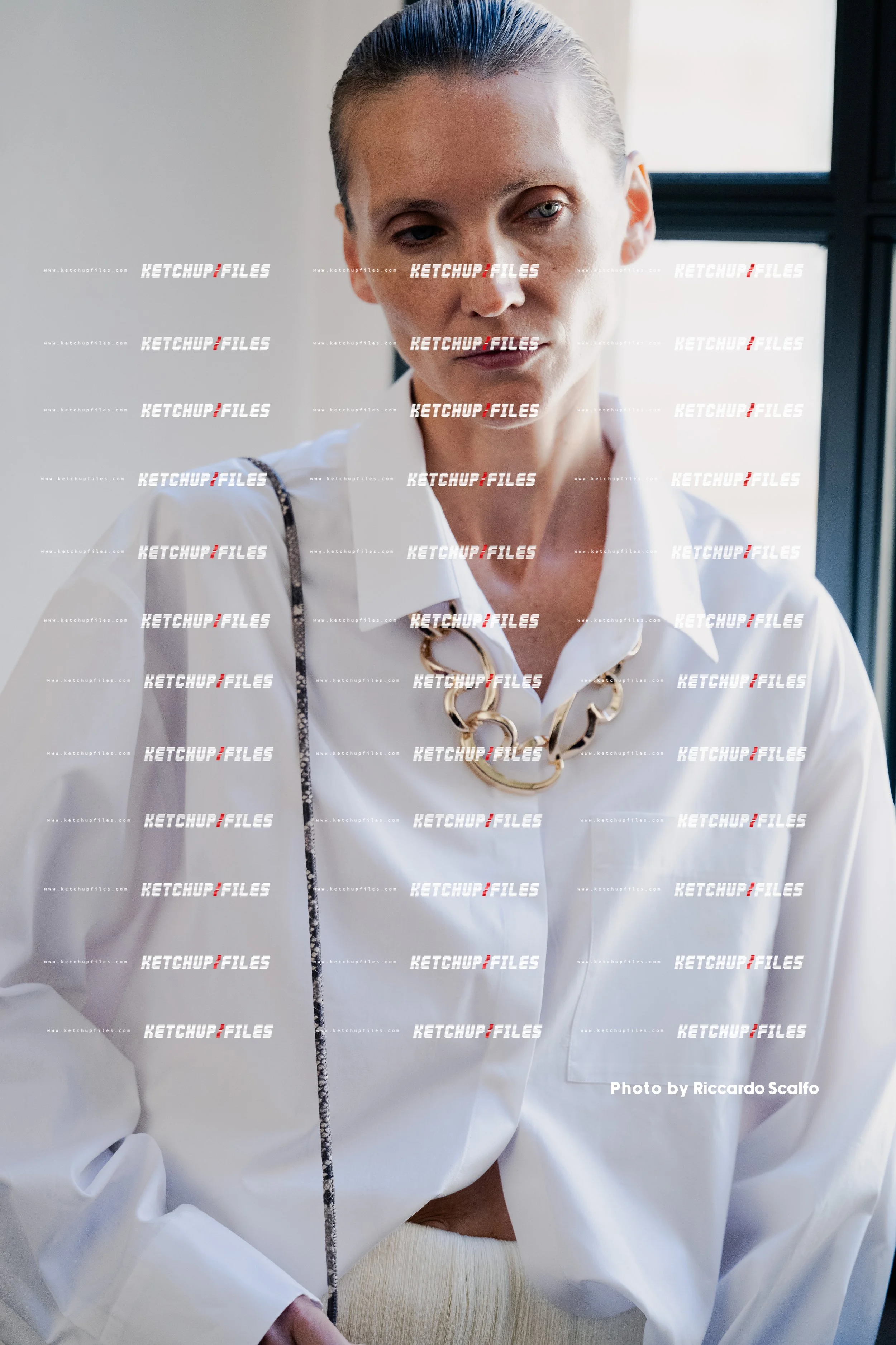 Backstage Photo at the Calcaterra SS26 Milan Fashion Week Show SS26