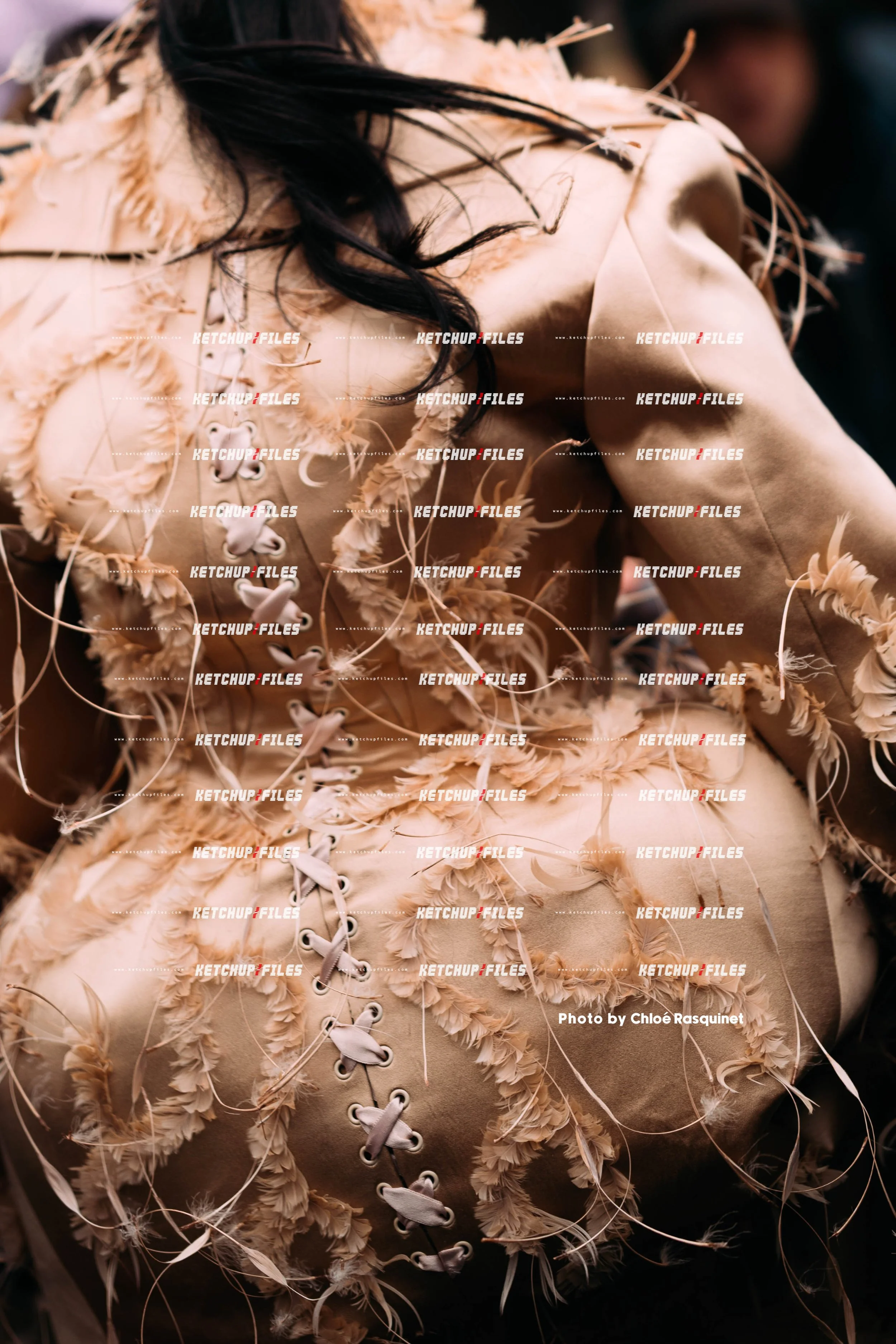 Ashi Studio SS26 HAUTE COUTURE 2026 Street Style Photography | Fashion Week Editorial Photo