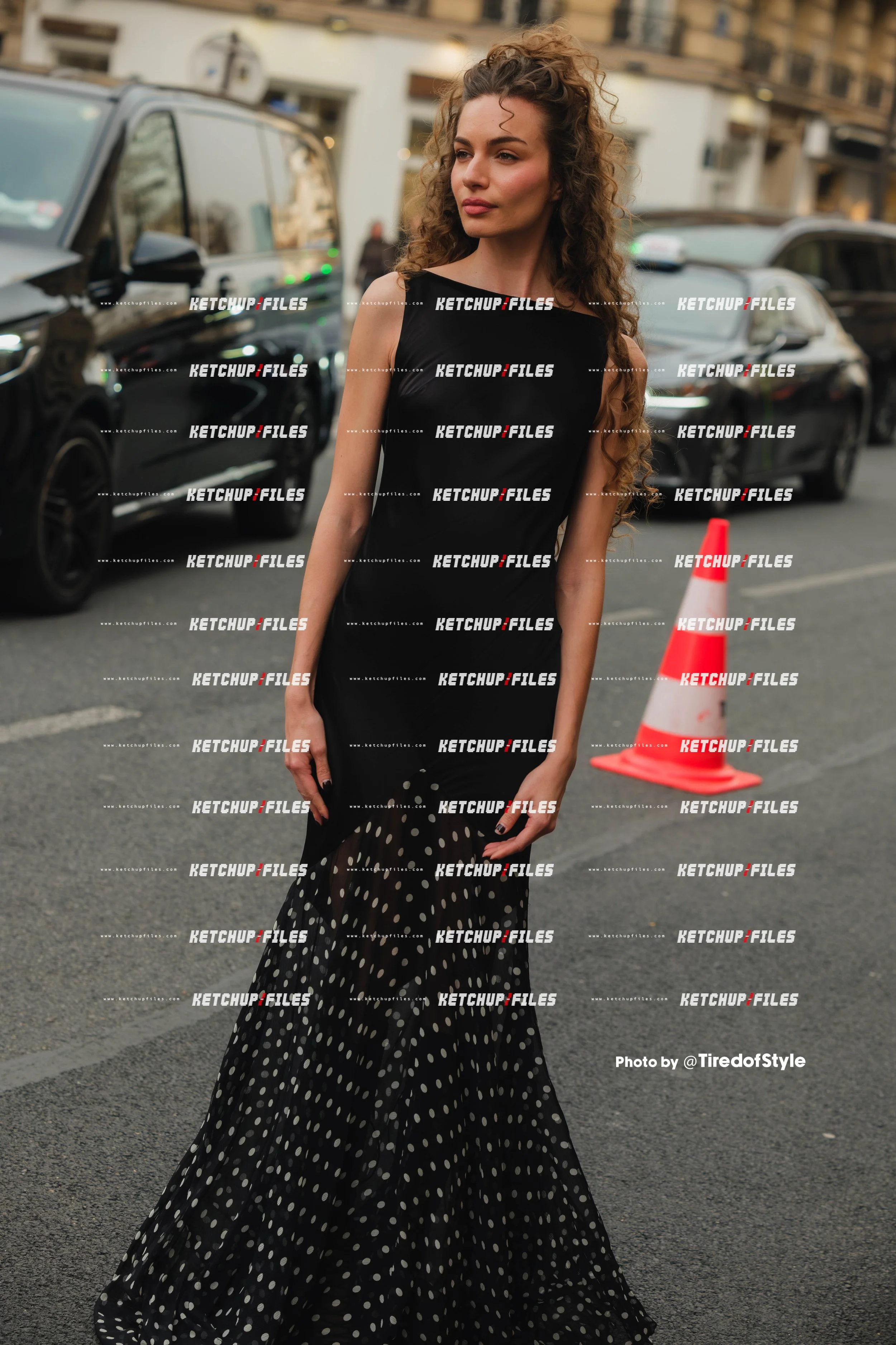 Street Style Editorial photo from Nina Ricci AW26 at Paris Fashion Week 2026