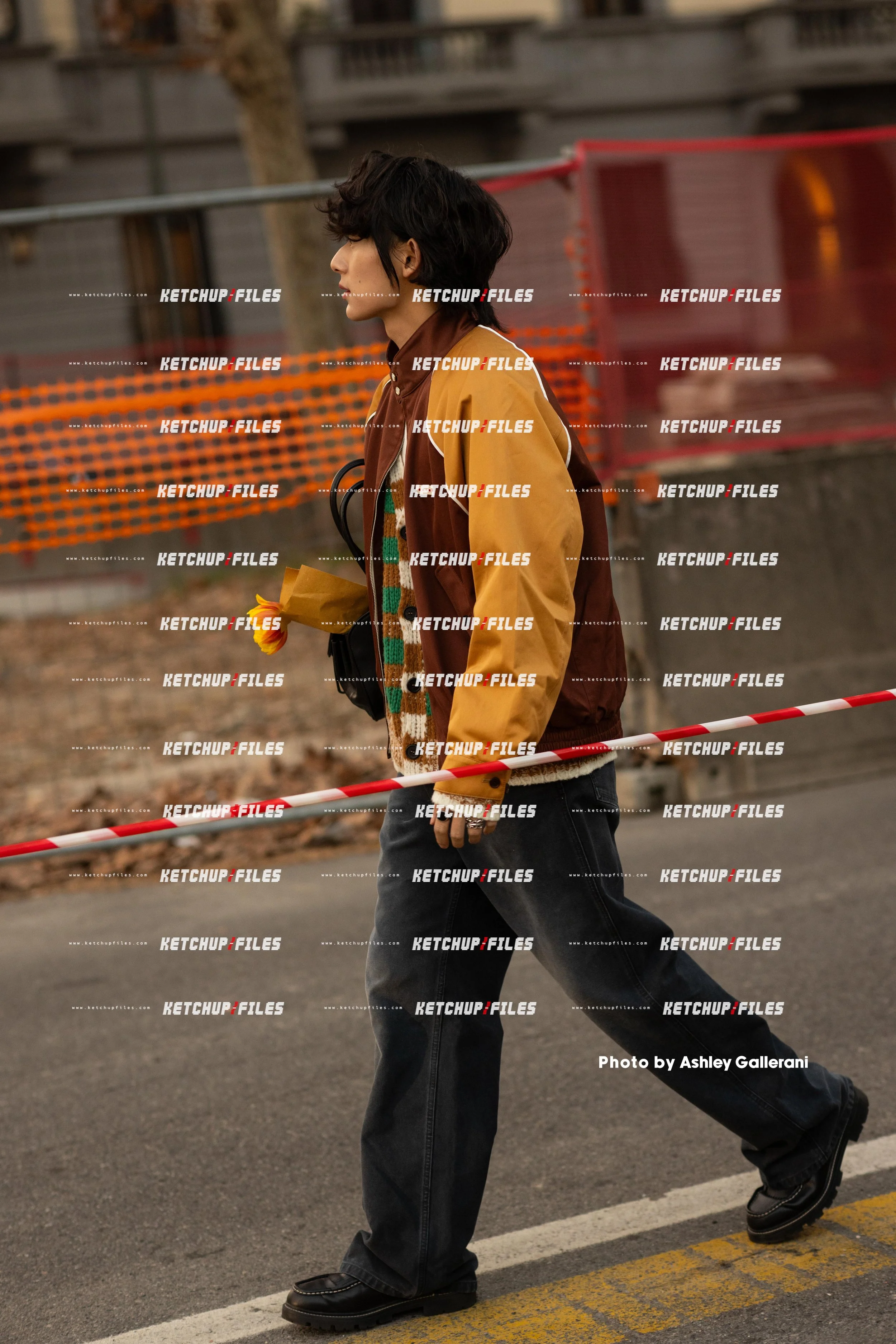 Street Style Photo of Guest at the FW26 Marni Milan Fashion Week Show