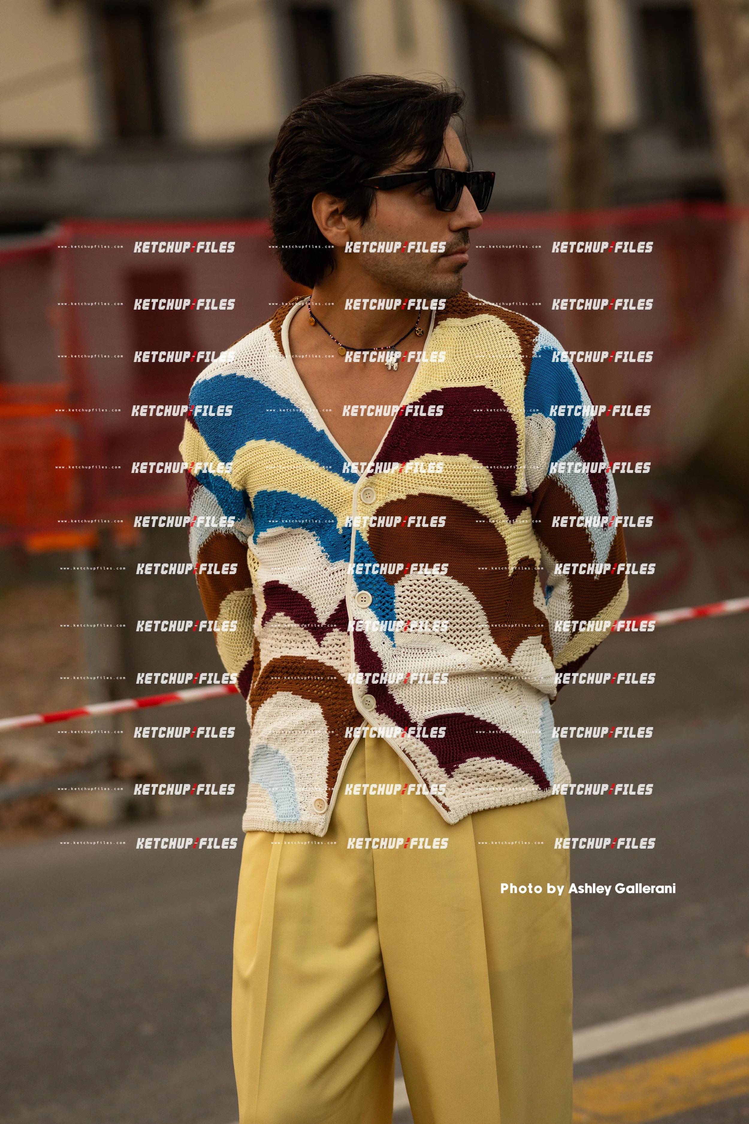 Street Style Photo of Guest at the FW26 Marni Milan Fashion Week Show