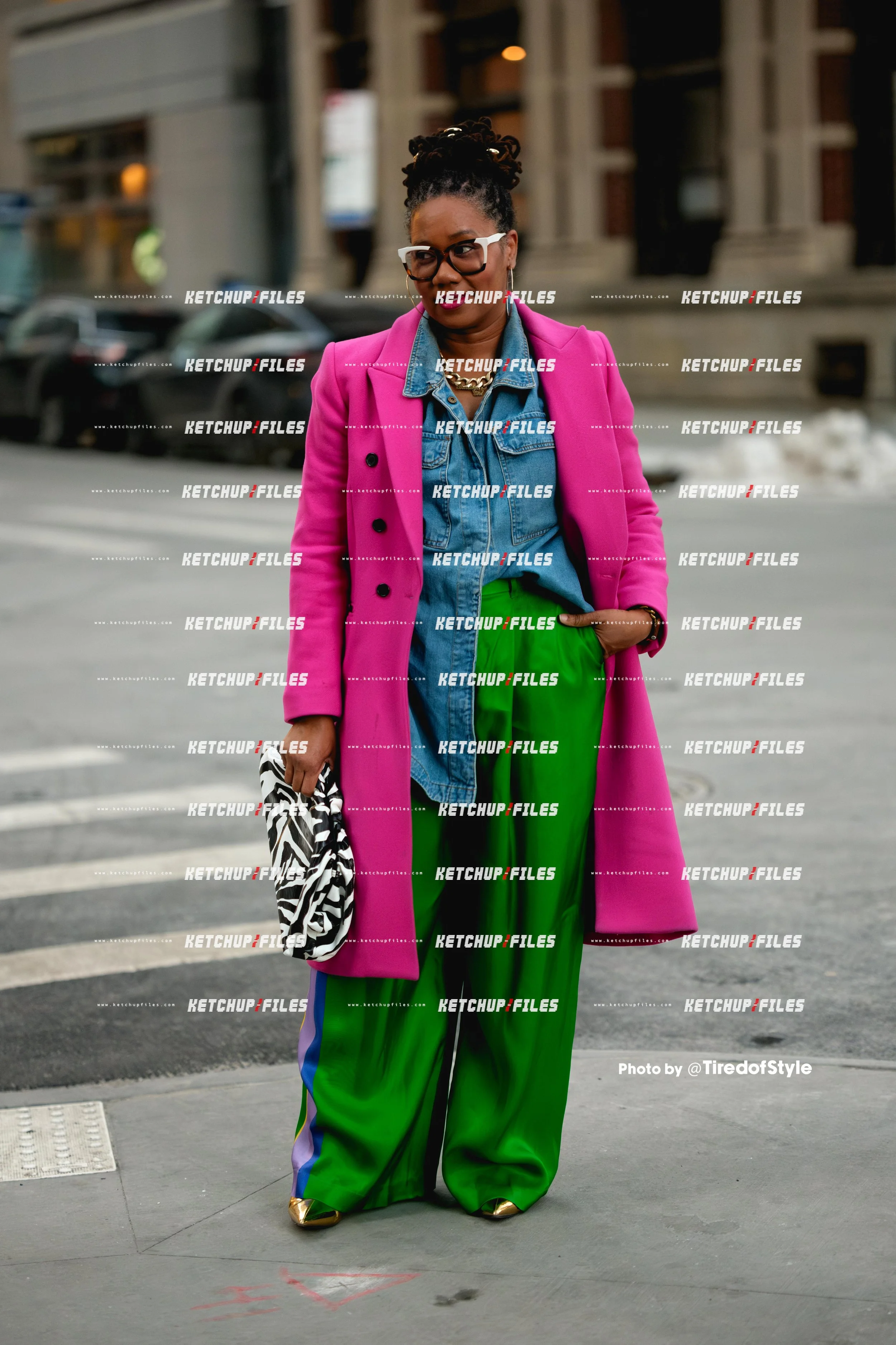 Street Style Photo of Guest at the Kallmeyer FW26 New York Fashion Week Show