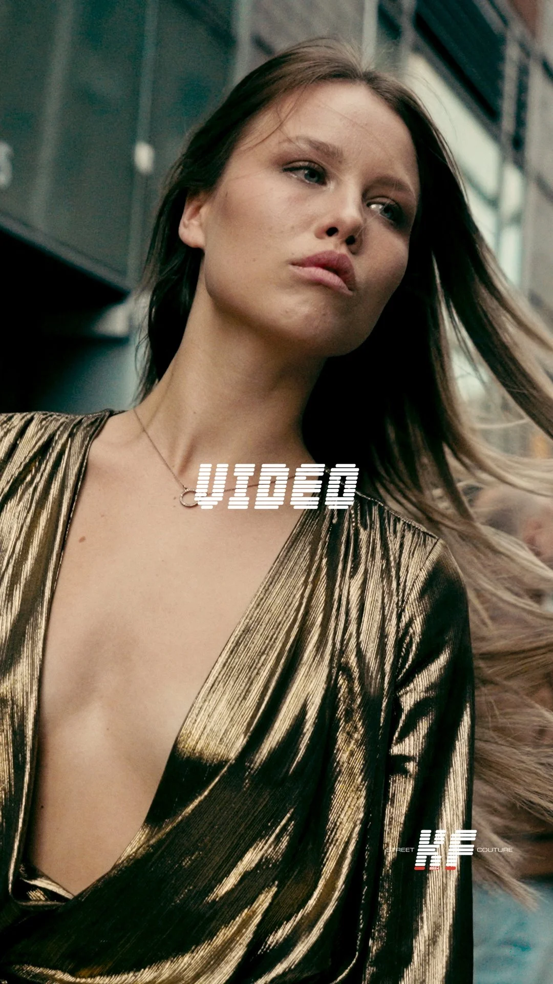 Street Style Video of Georgina Burk at the Christian Siriano FW26 New York Fashion Week Show