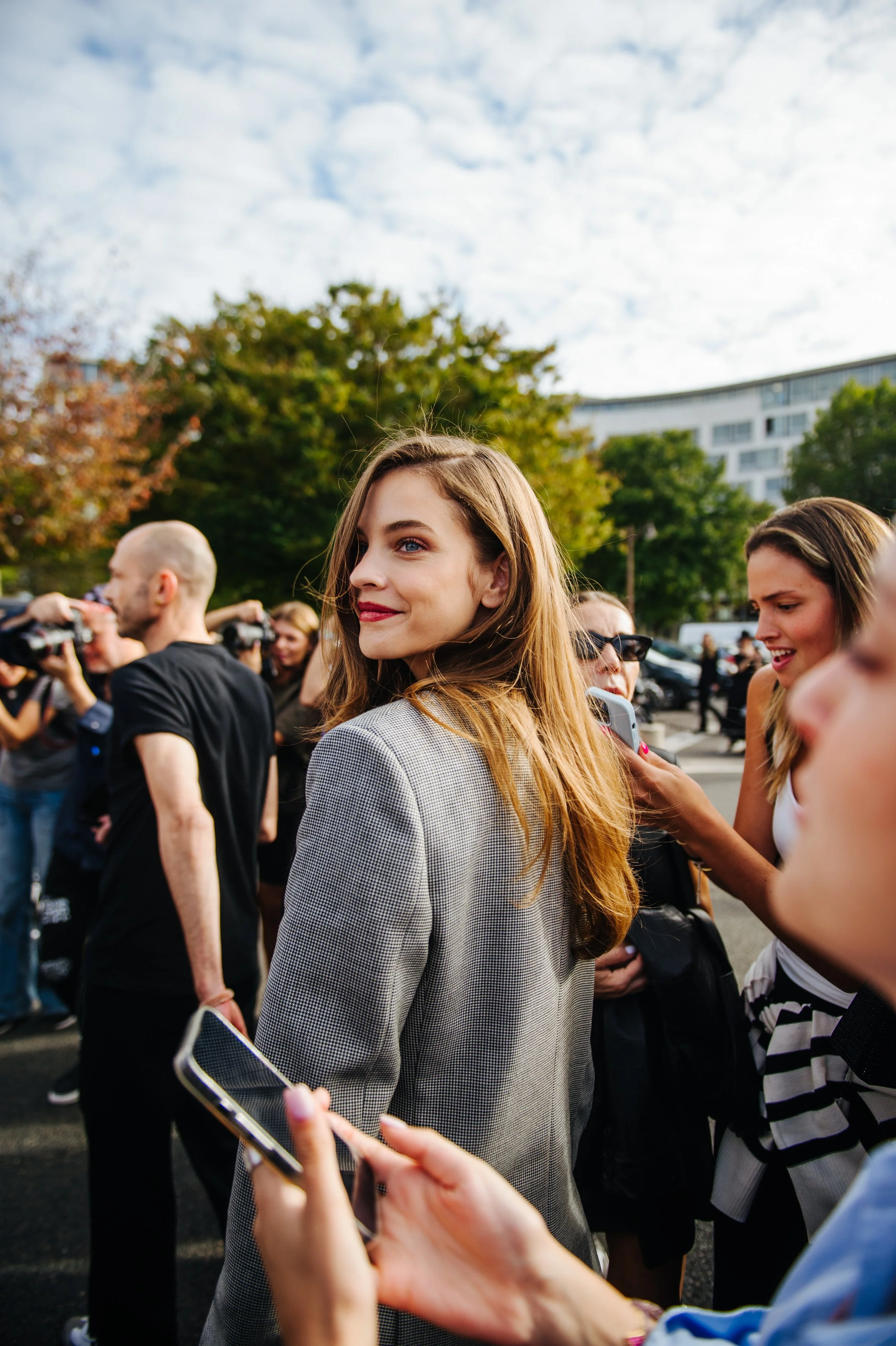 Barbara Palvin Givenchy SS24 Fashion Show Paris Fashion Week8.JPG