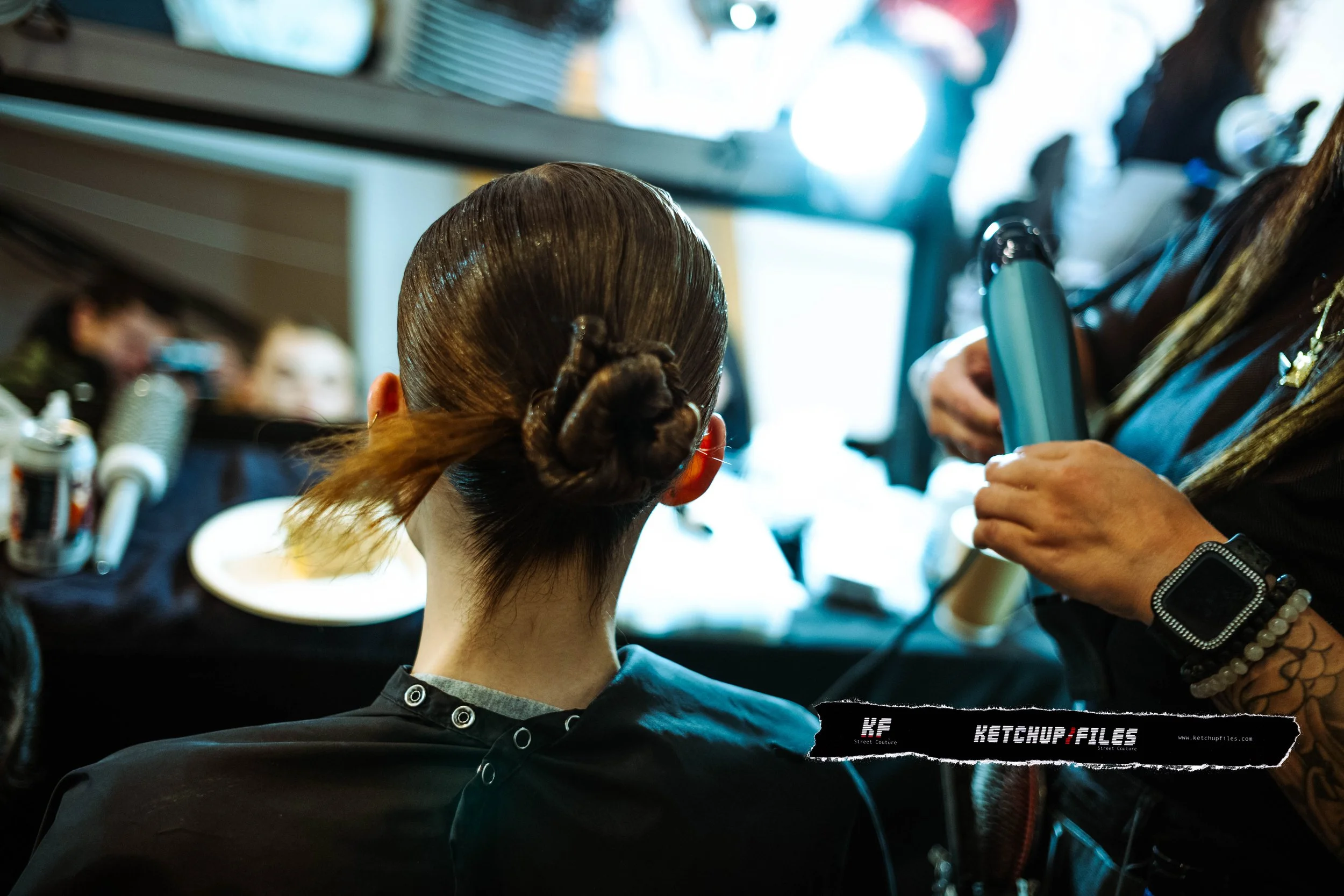 ashlyn fw26 backstage  FW26 New York Fashion Week fall winter 2026 street style images ketchup files photography by felipe espinal controbutor la semana de la moda fashion week13.jpg