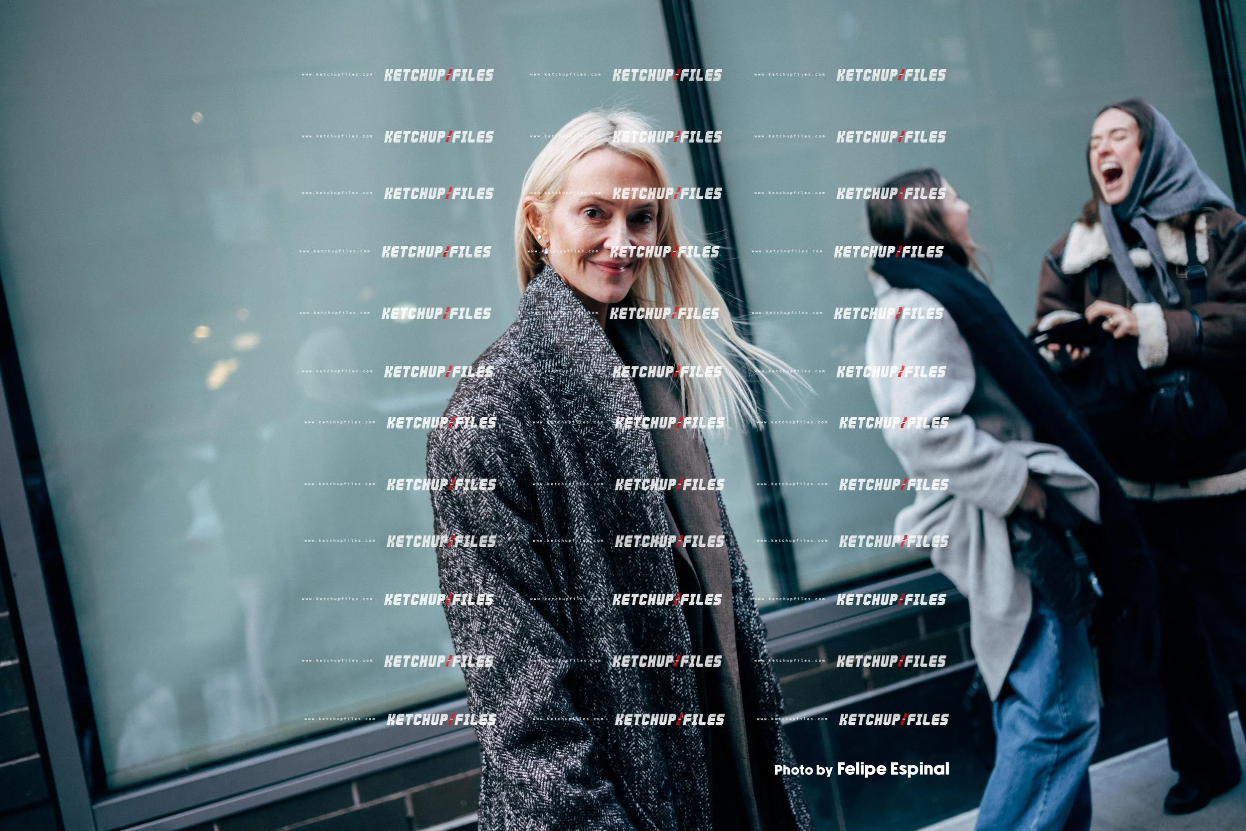 Street Style Photo of Guest at the Christian Siriano FW26 New York Fashion Week Show