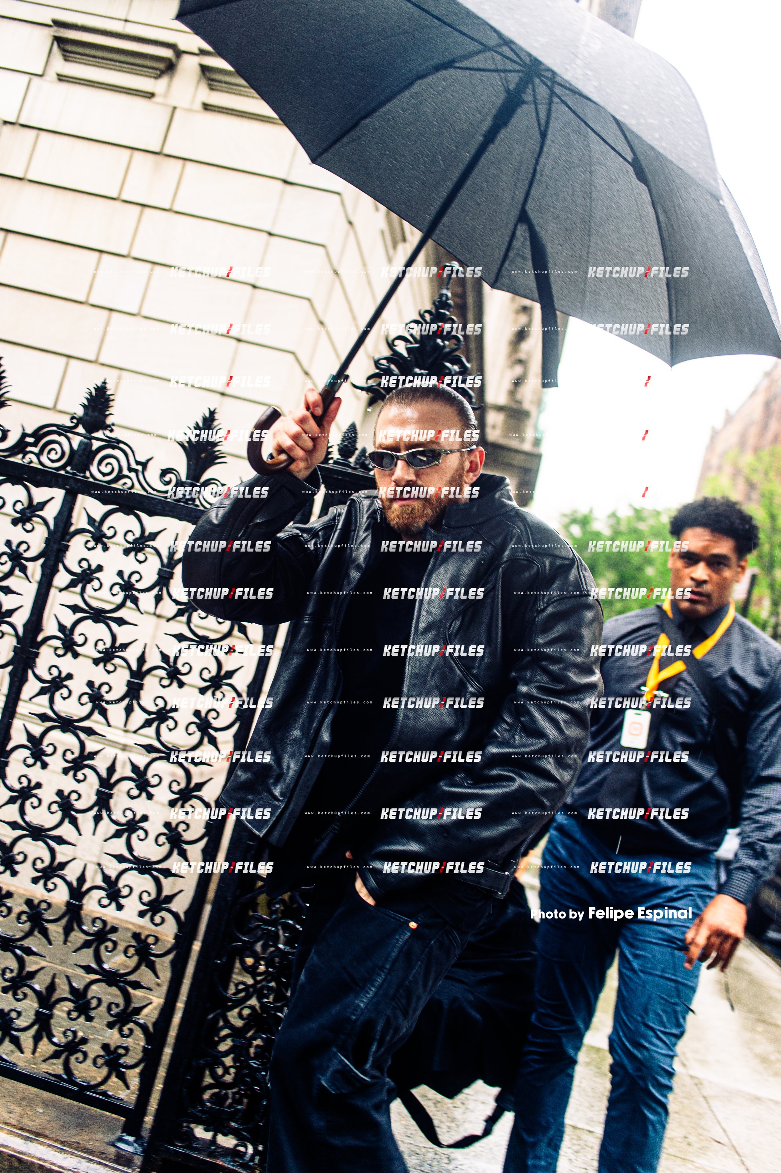Street Style Photo of Guram Gvasalia & arriving to the Met Gala 2025 New York City Street Style