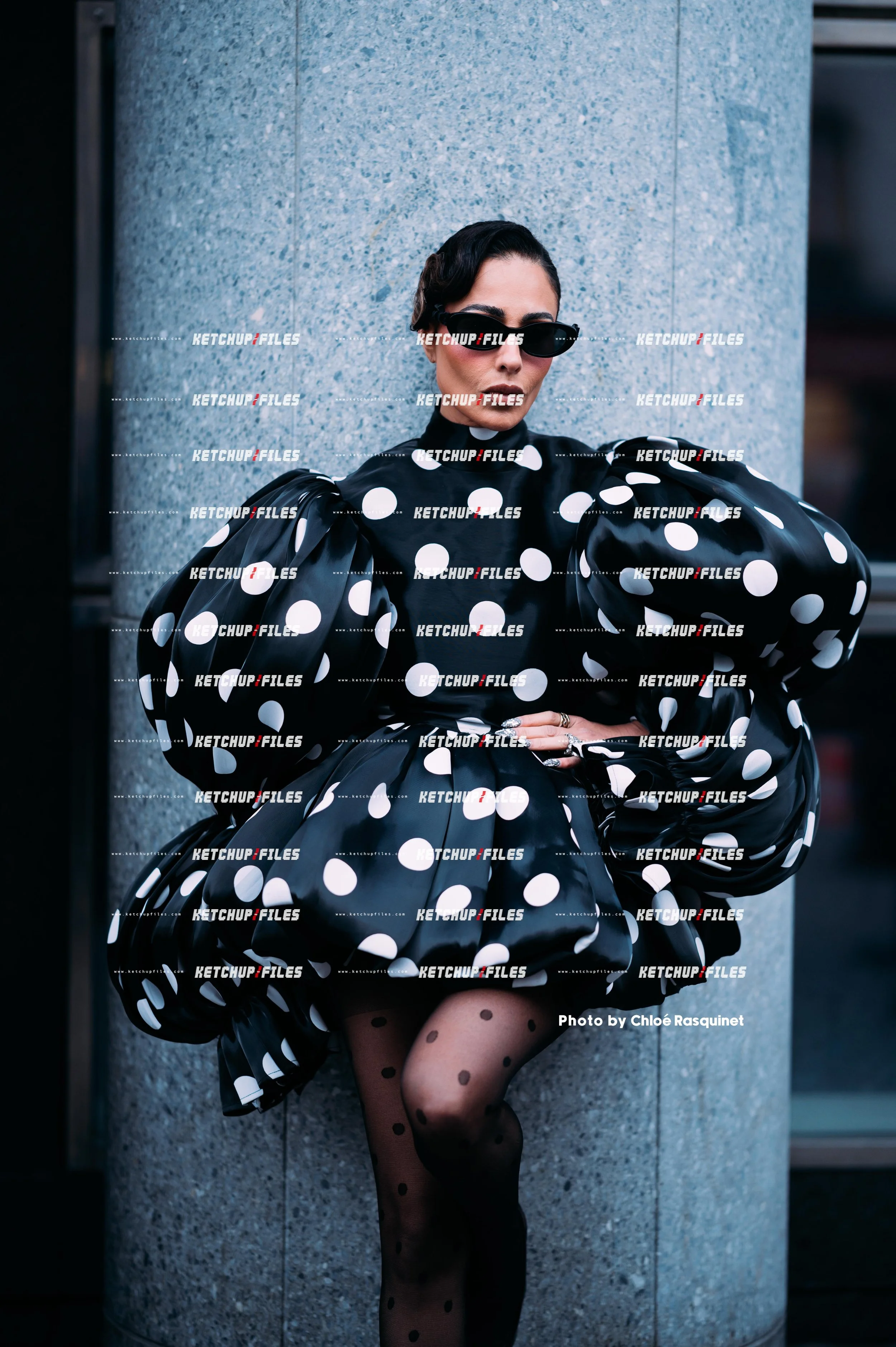 Viktor & Rolf SS26  2026 Street Style Photography | Fashion Week Editorial Photo