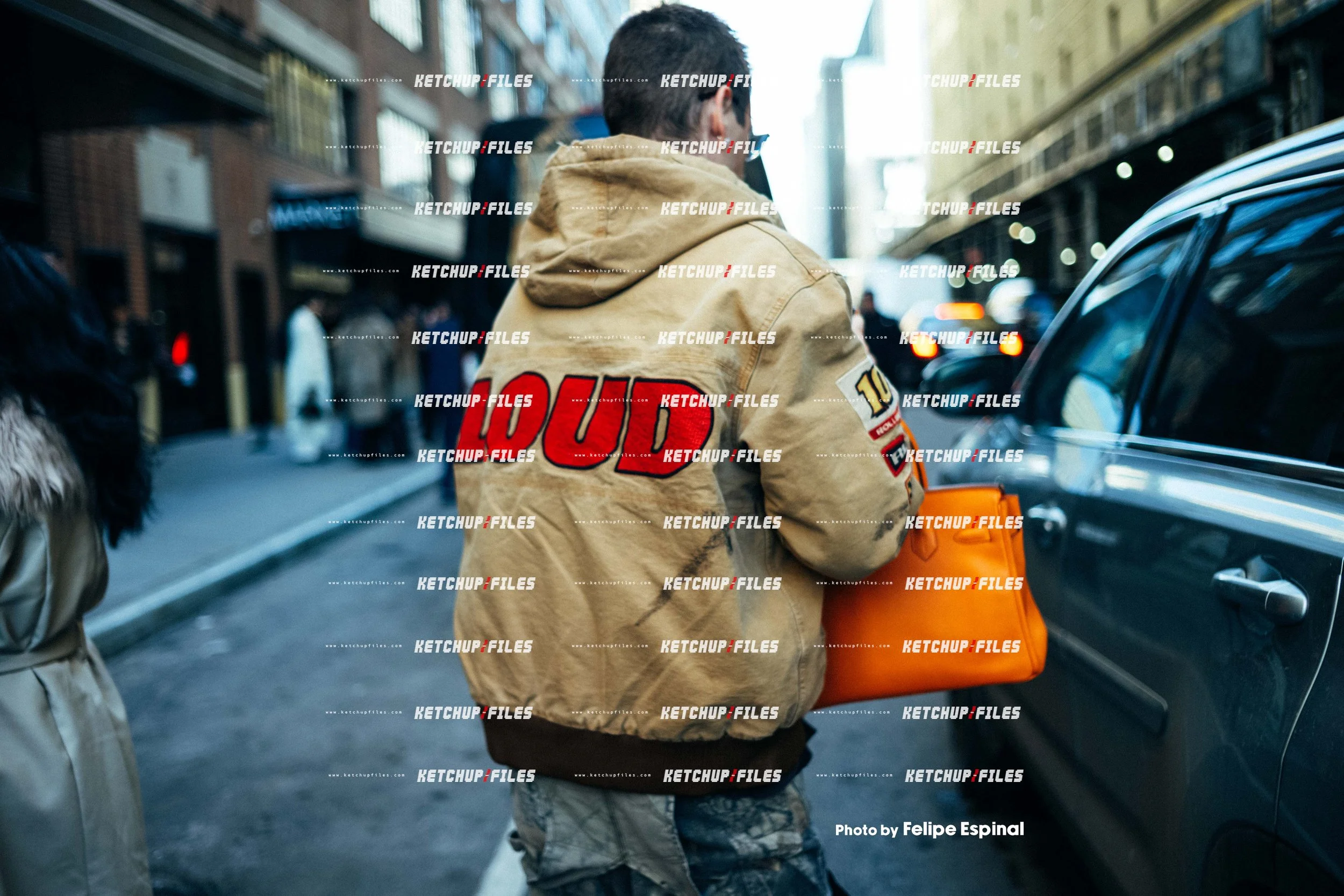 Street Style Photo of Guest at the 7 For All Mankind FW26 New York Fashion Week Show