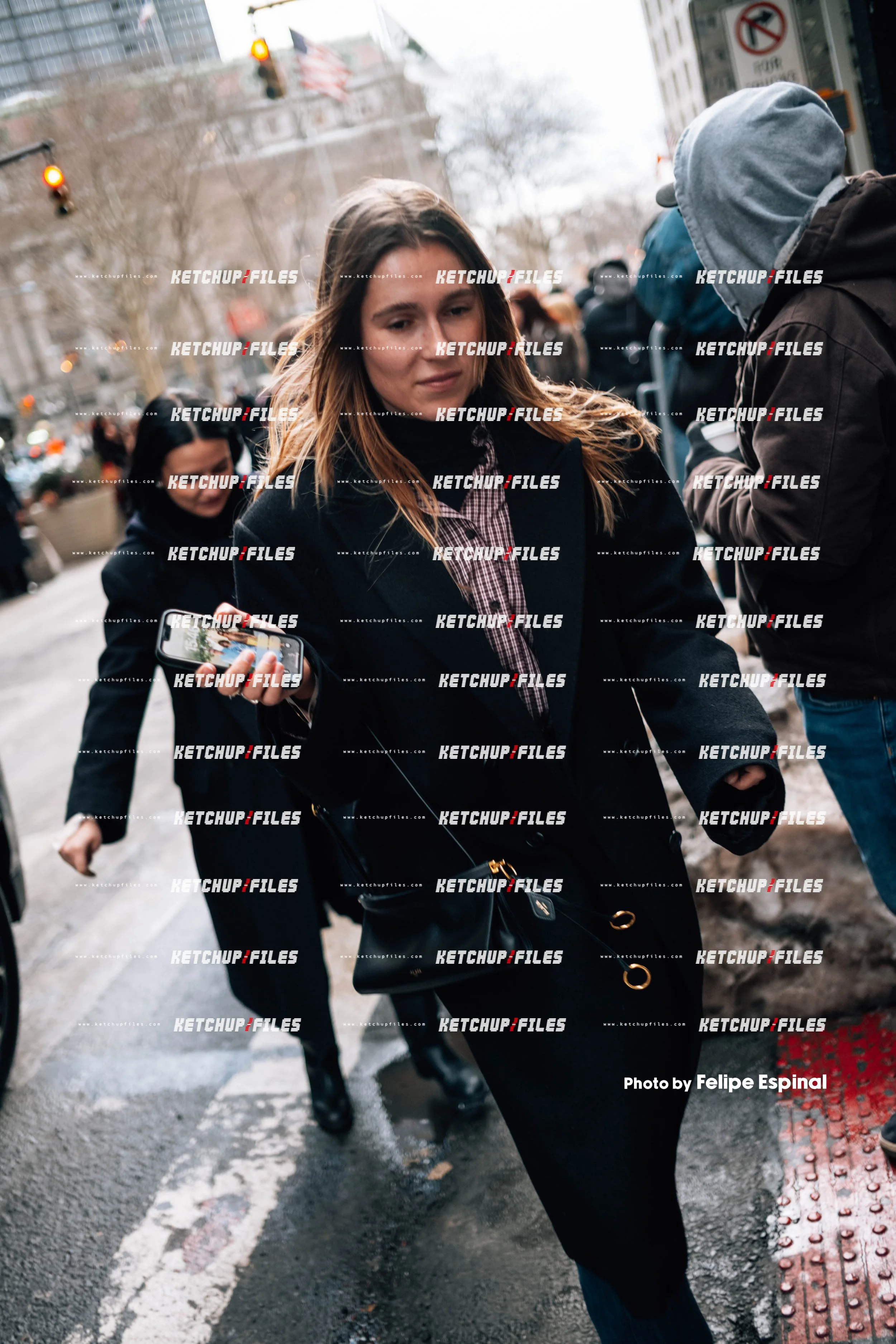 Street Style Photo of Guest at the Coach FW26 New York Fashion Week Show